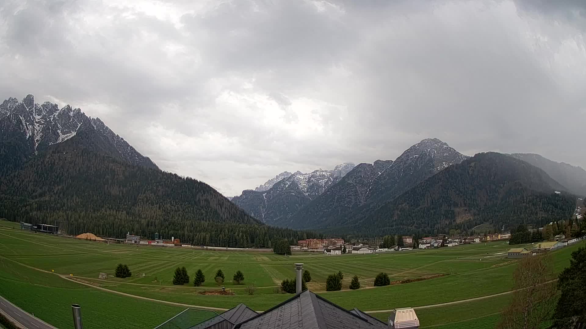 Webcam Toblach Dolomitas – Vista desde el Hotel Rosengarten