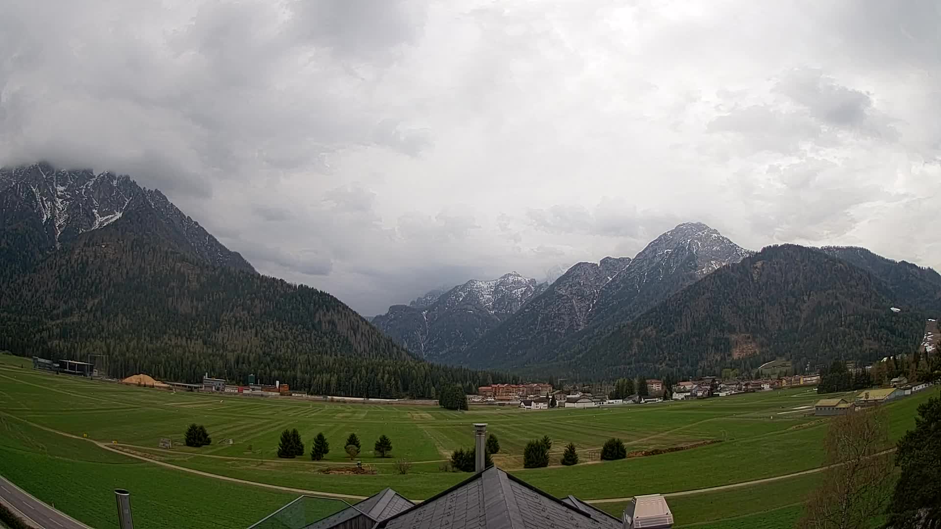 Webcam Toblach Dolomiten – Blick vom Hotel Rosengarten
