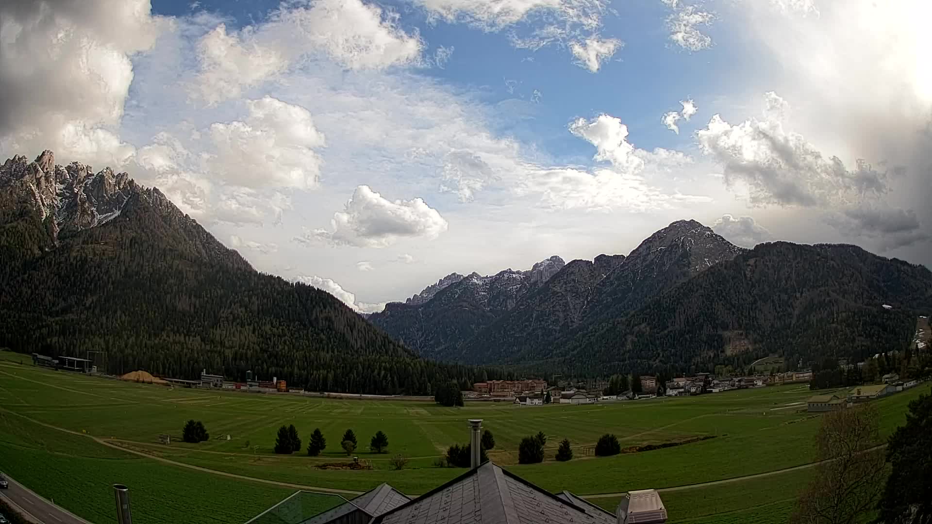 Webcam Toblach Dolomiten – Blick vom Hotel Rosengarten