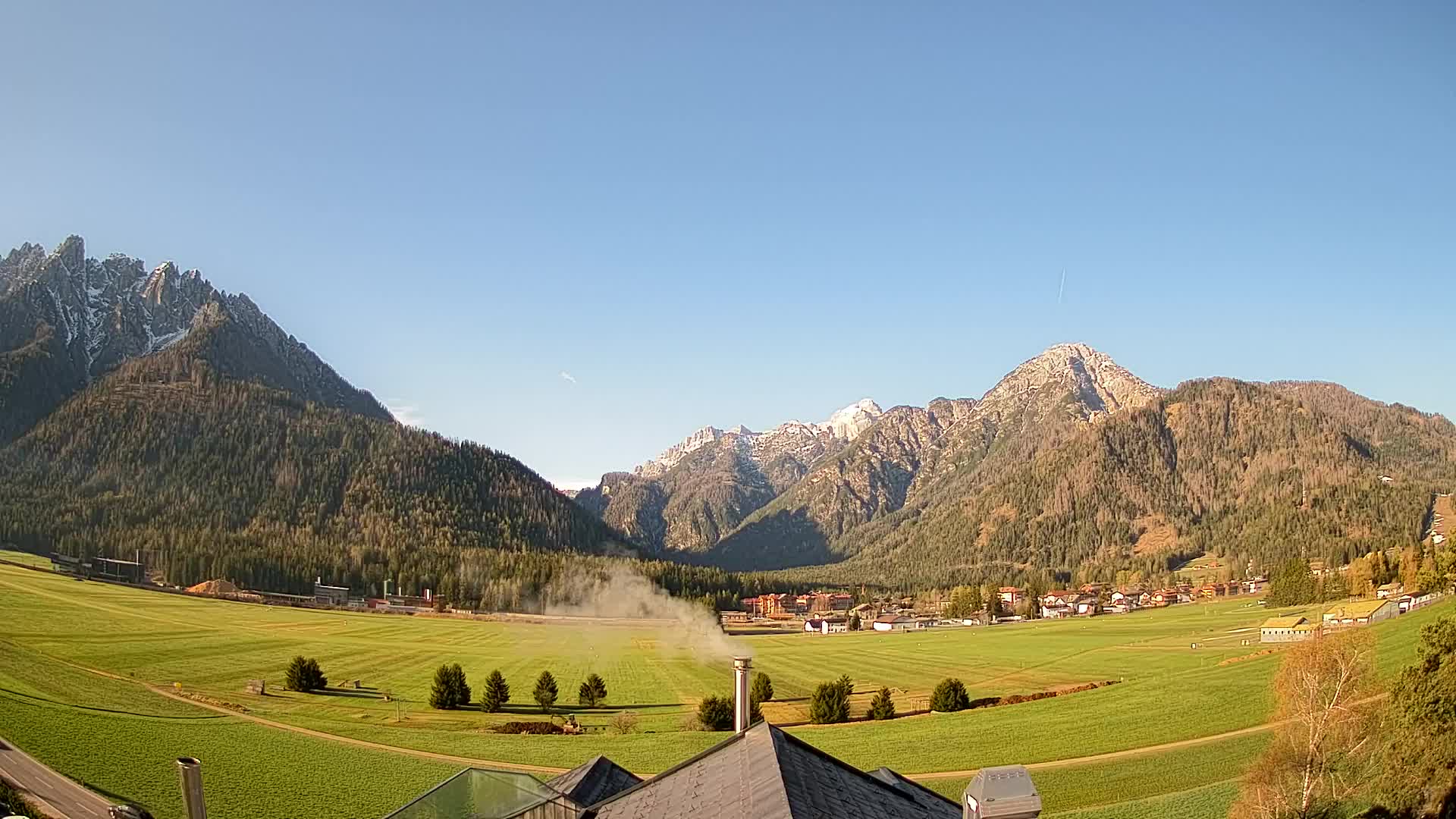 Webcam Dobbiaco Dolomiti – Vista dall’Hotel Rosengarten
