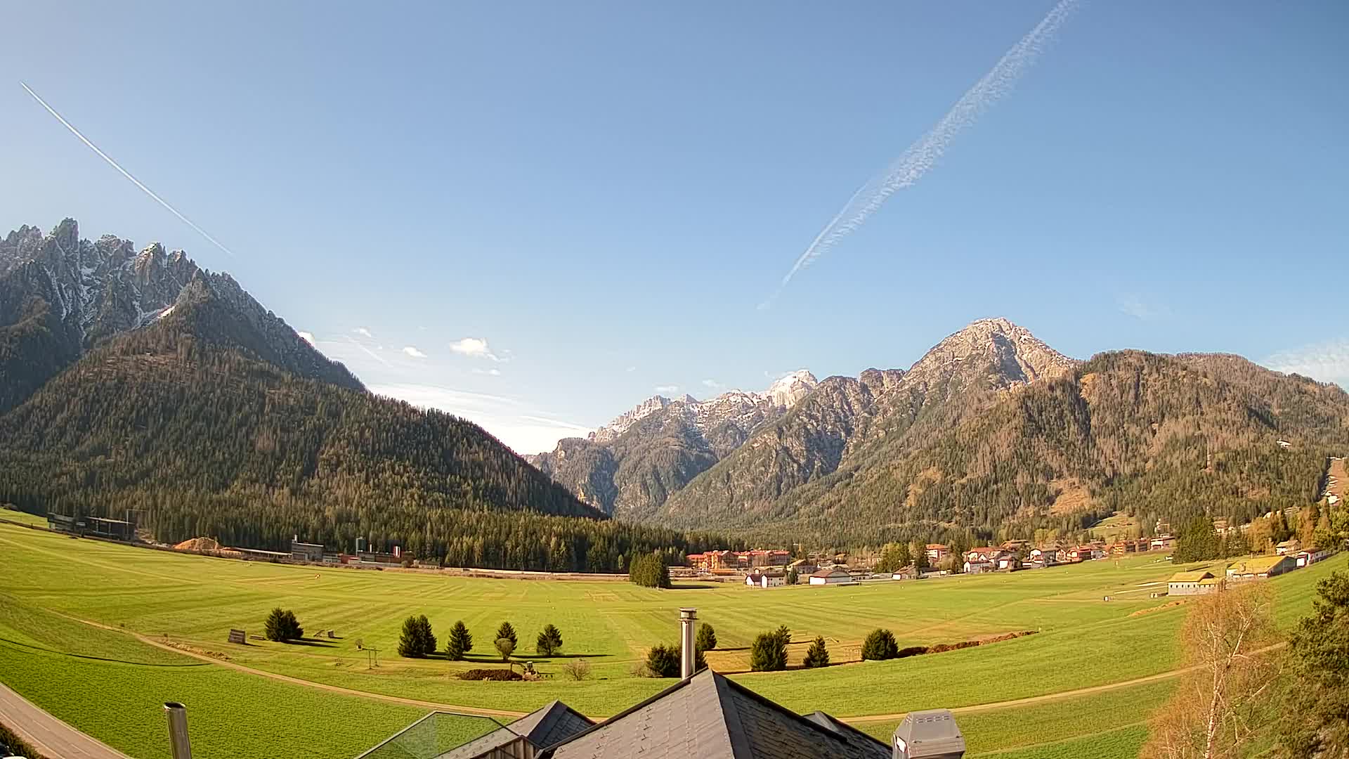 Webcam Toblach Dolomiten – Blick vom Hotel Rosengarten