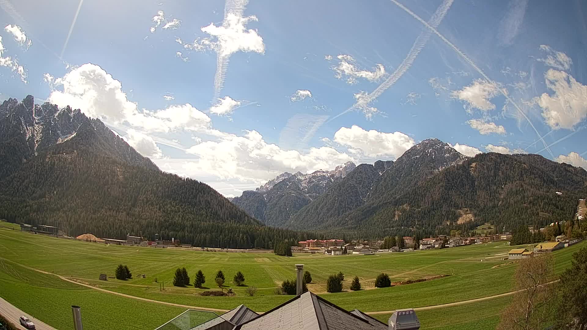 Webcam Dobbiaco Dolomiti – Vista dall’Hotel Rosengarten