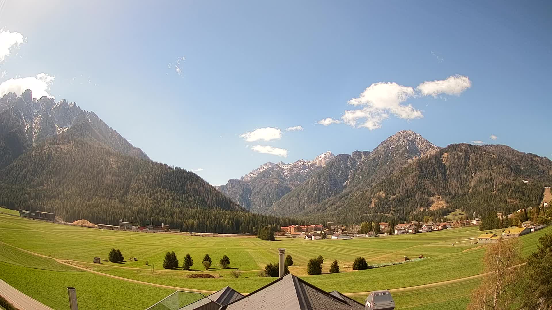 Webcam Toblach Dolomiten – Blick vom Hotel Rosengarten