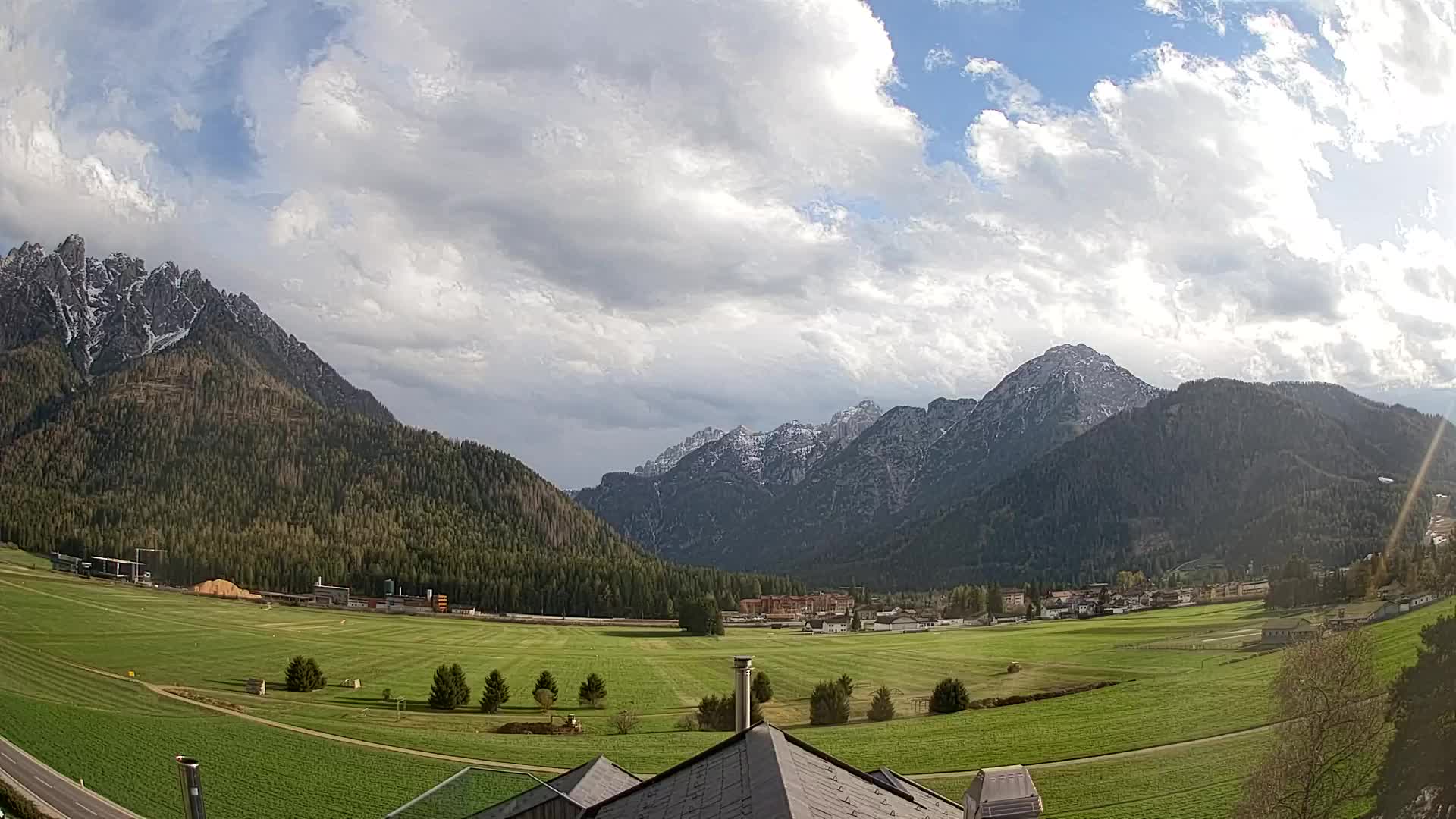 Webcam Toblach Dolomites – Vue depuis l’Hôtel Rosengarten