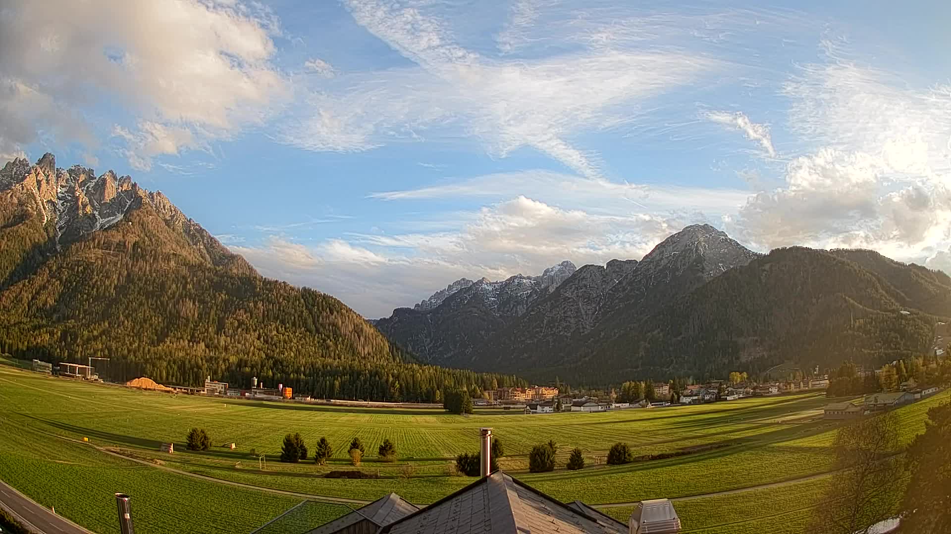 Webcam Toblach Dolomites – Vue depuis l’Hôtel Rosengarten