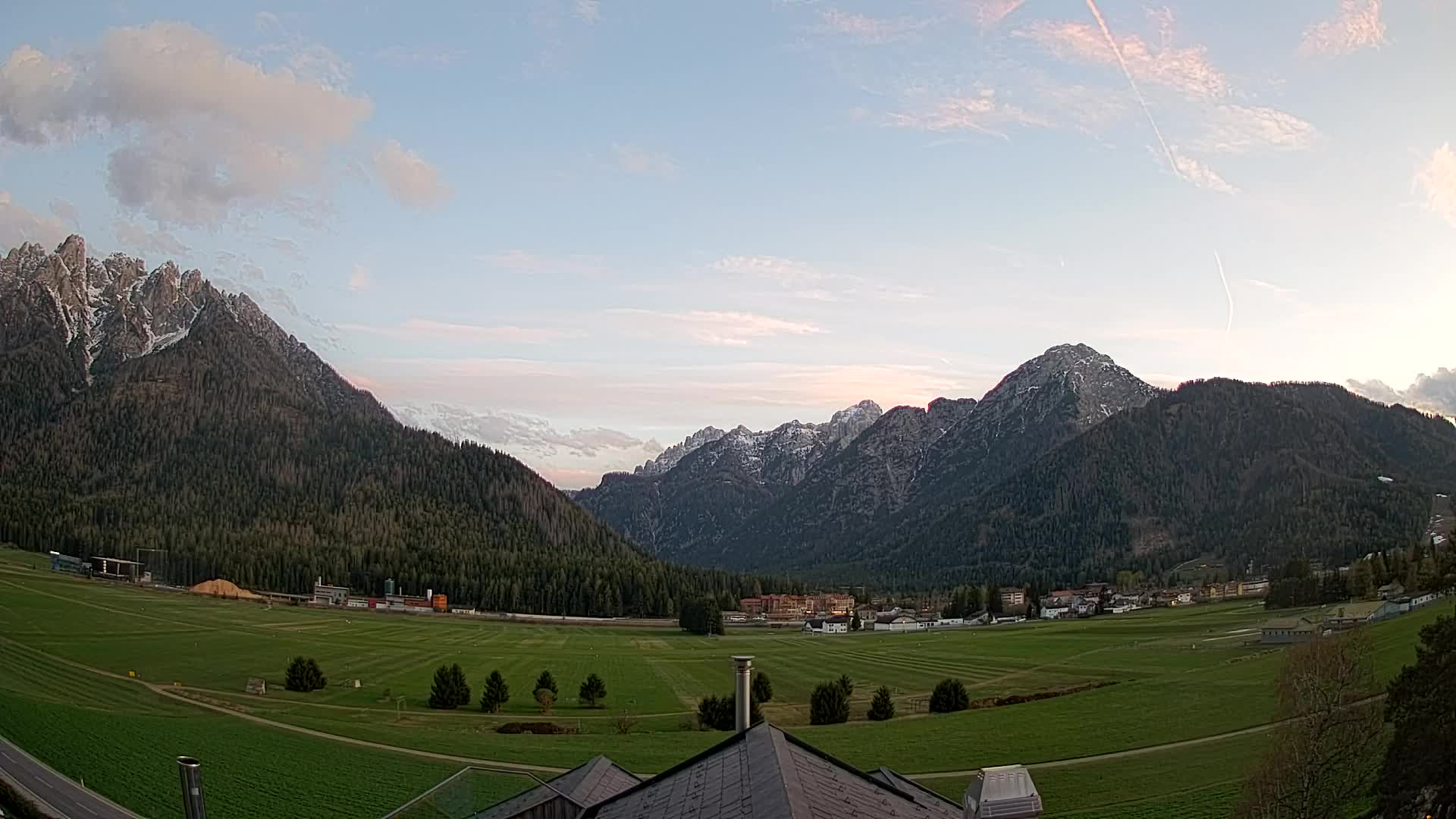 Webcam Toblach Dolomitas – Vista desde el Hotel Rosengarten