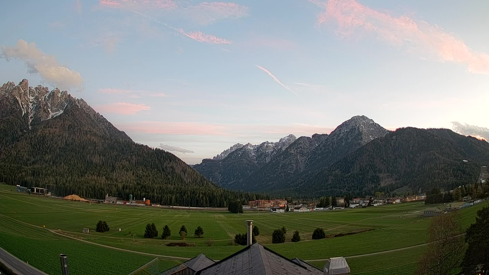 Webcam Toblach Dolomiten – Blick vom Hotel Rosengarten