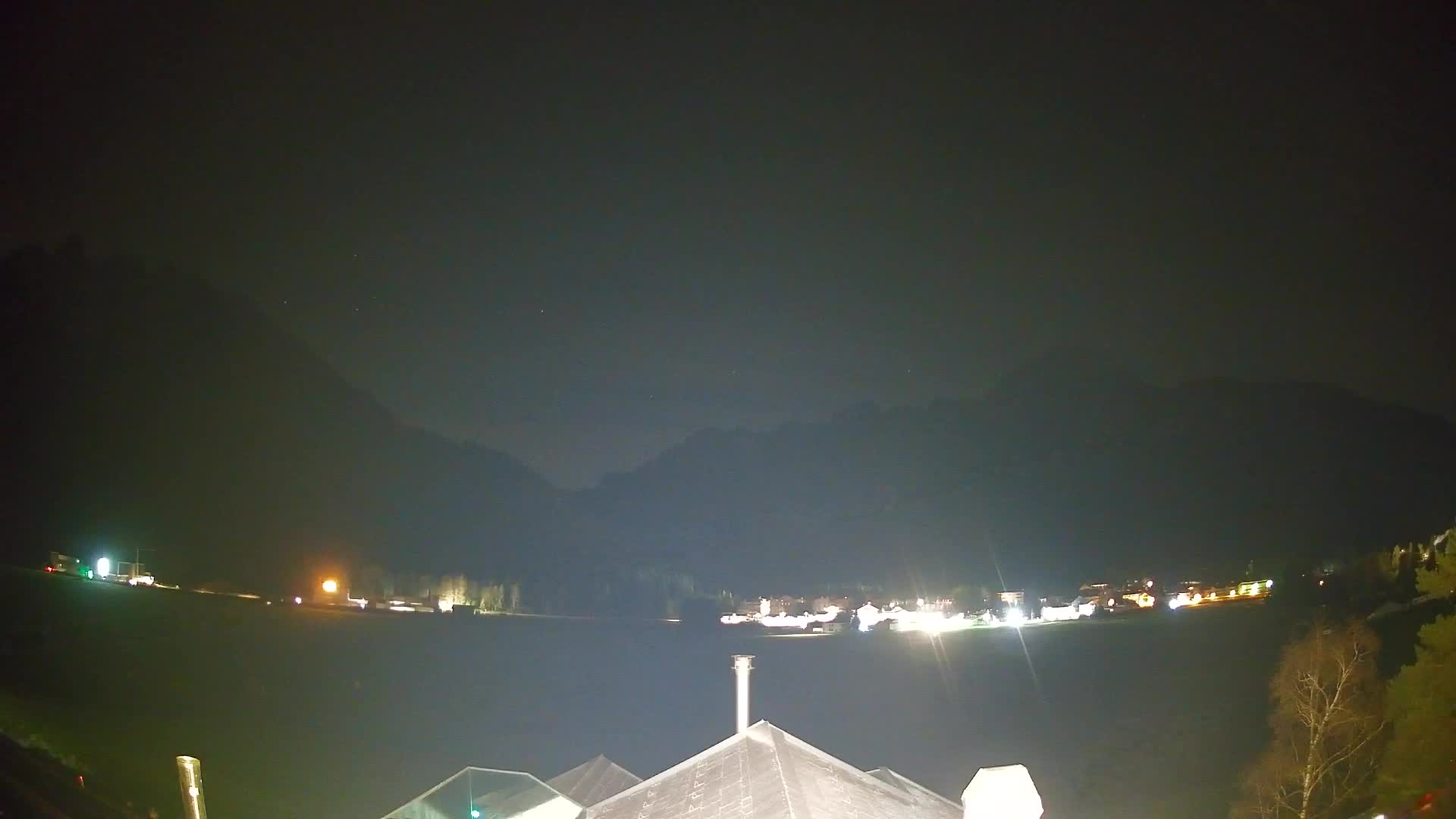 Web kamera Toblach Dolomiti – Pogled s Hotela Rosengarten