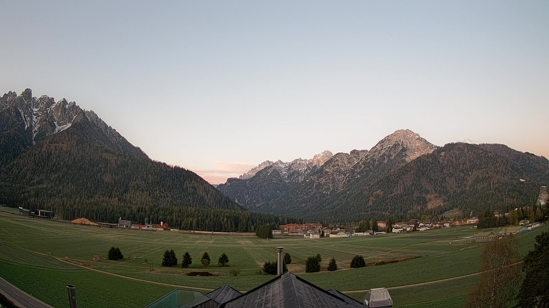 Webcam Toblach Dolomiten – Blick vom Hotel Rosengarten
