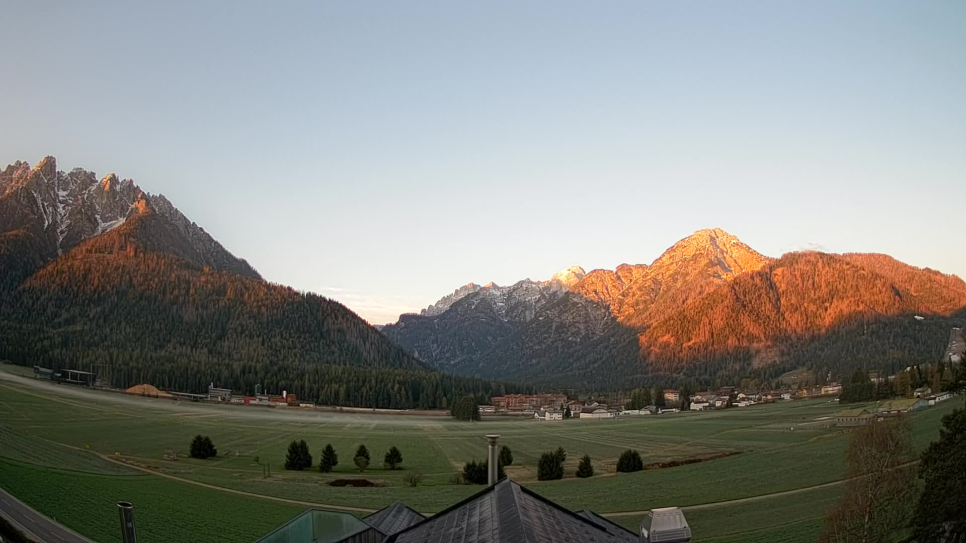 Webcam Toblach Dolomitas – Vista desde el Hotel Rosengarten
