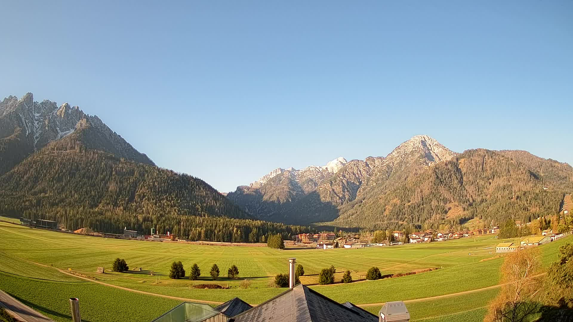 Webcam Toblach Dolomiten – Blick vom Hotel Rosengarten