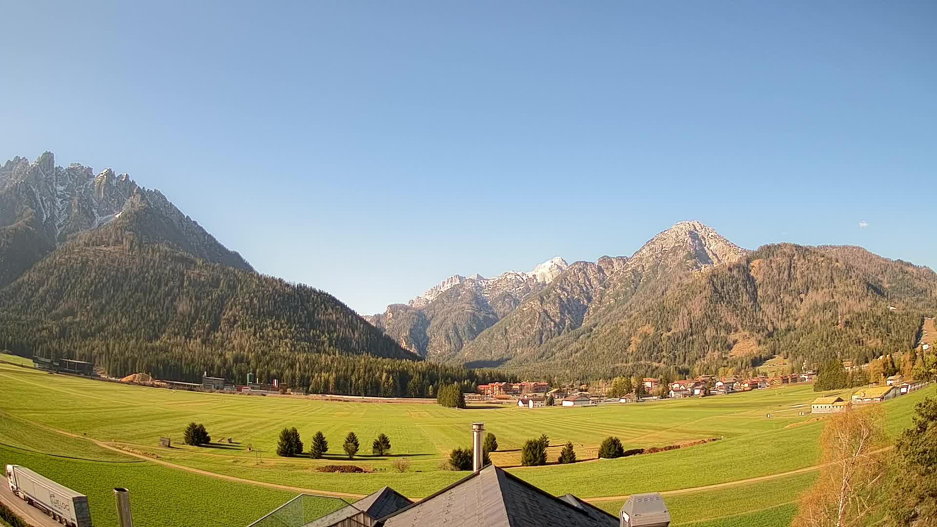Webcam Toblach Dolomitas – Vista desde el Hotel Rosengarten