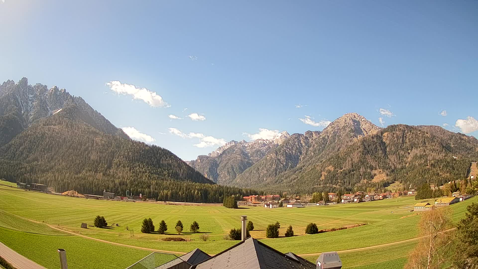 Webcam Toblach Dolomitas – Vista desde el Hotel Rosengarten