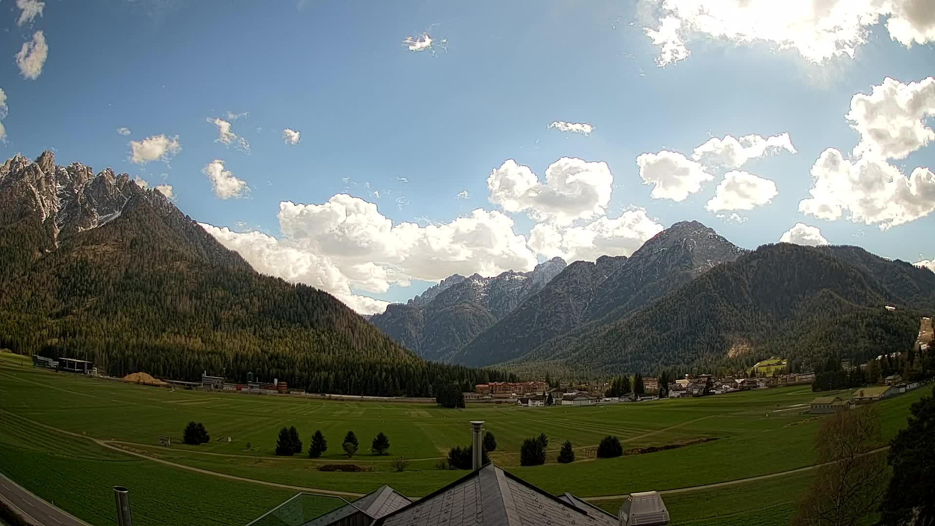 Webcam Toblach Dolomites – Vue depuis l’Hôtel Rosengarten