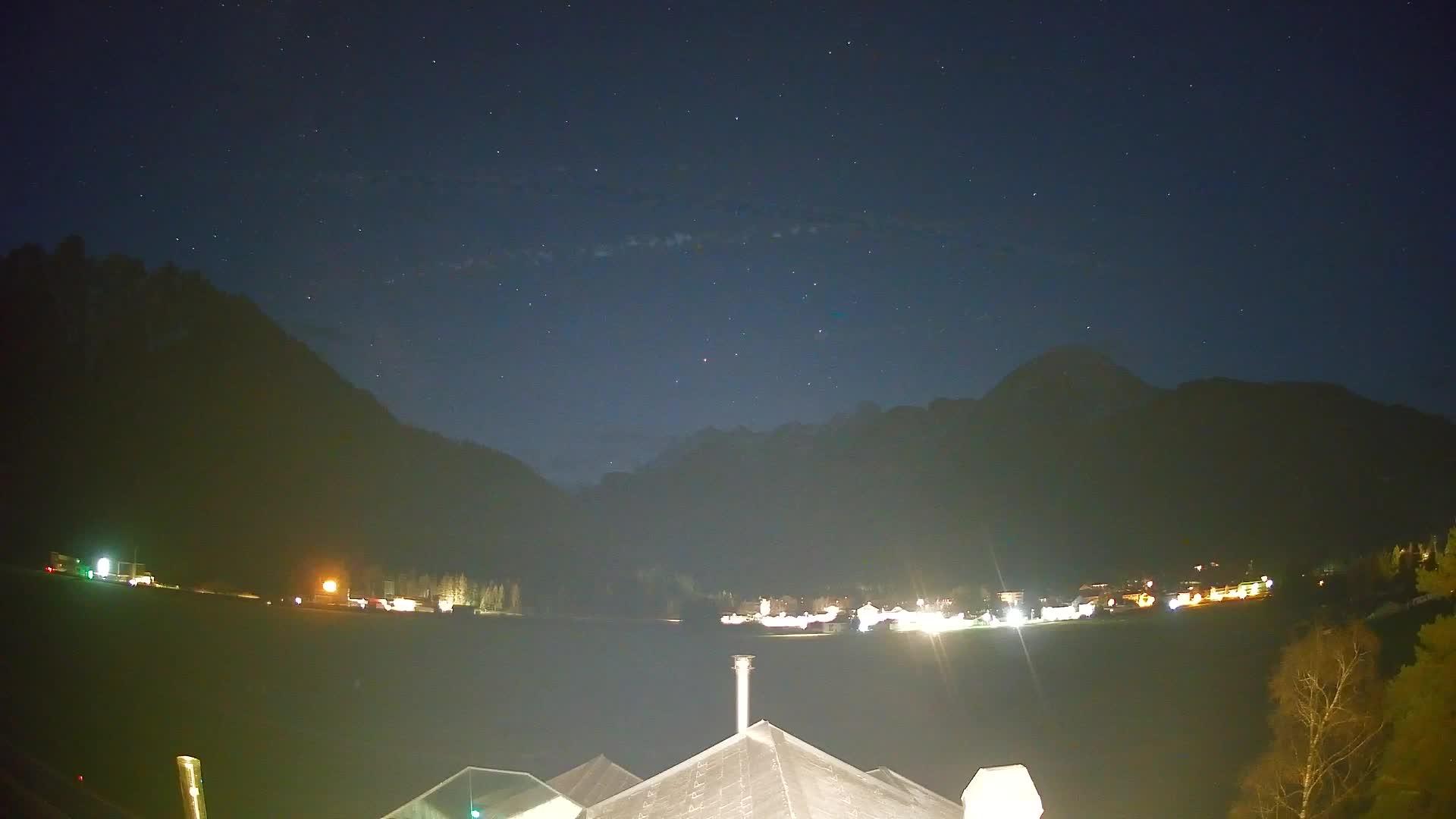 Webcam Toblach Dolomites – View from Hotel Rosengarten