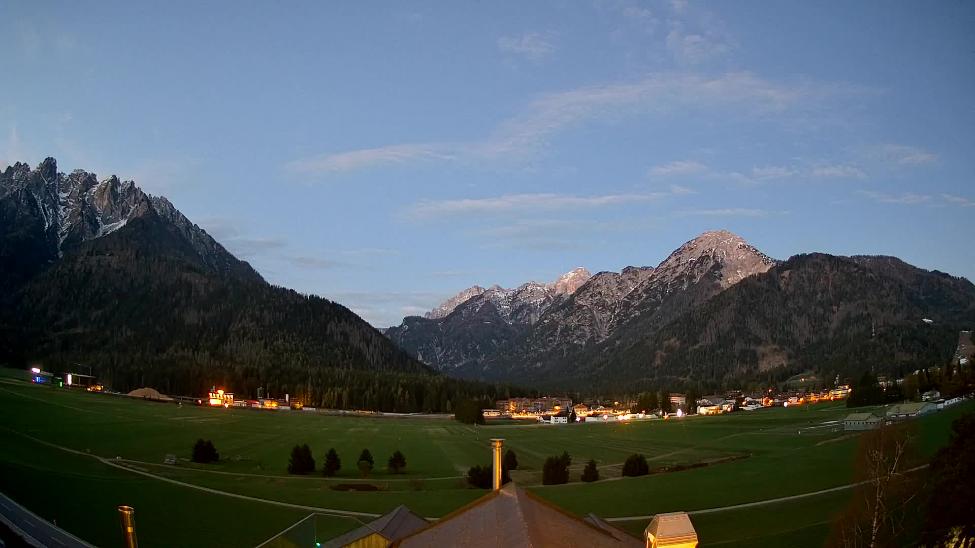 Webcam Dobbiaco Dolomiti – Vista dall’Hotel Rosengarten