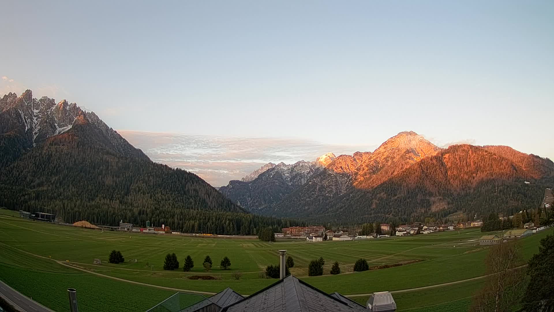 Webcam Toblach Dolomiten – Blick vom Hotel Rosengarten