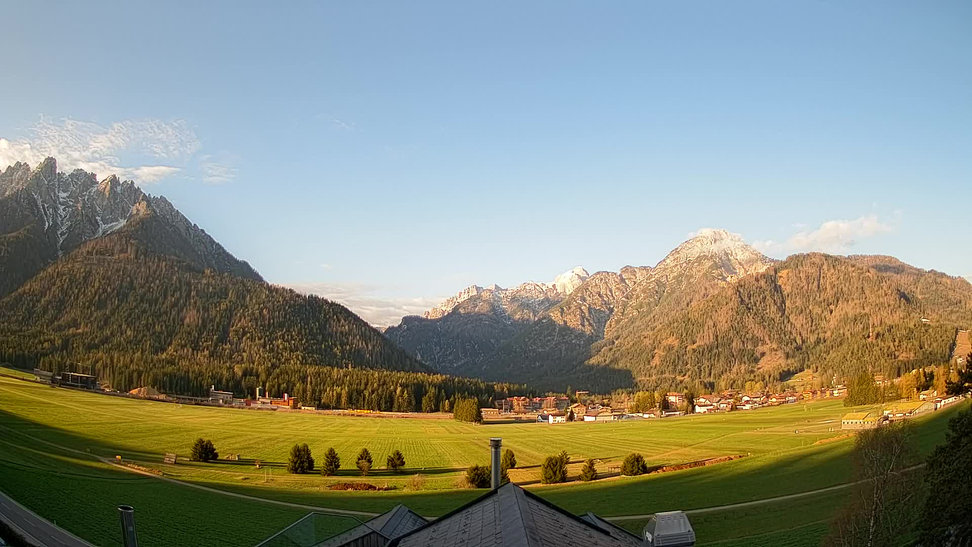 Webcam Toblach Dolomiten – Blick vom Hotel Rosengarten