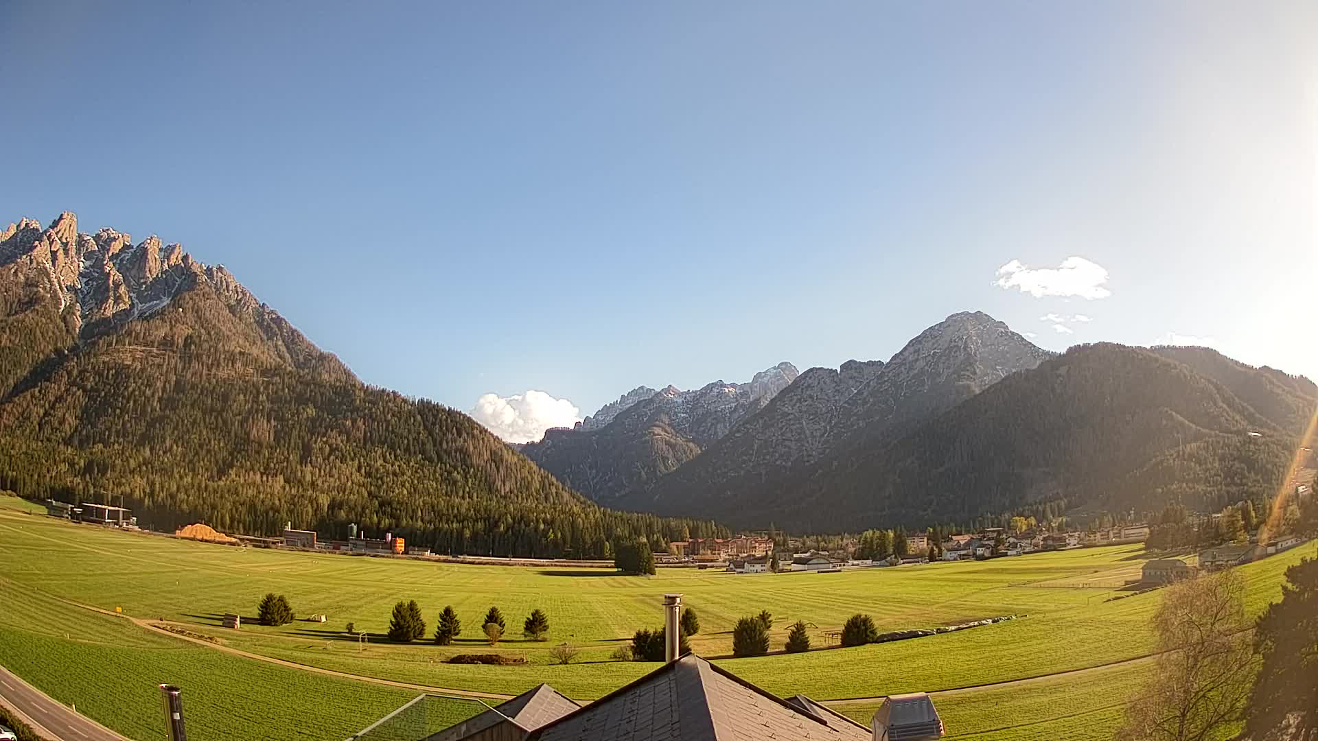 Webcam Toblach Dolomitas – Vista desde el Hotel Rosengarten