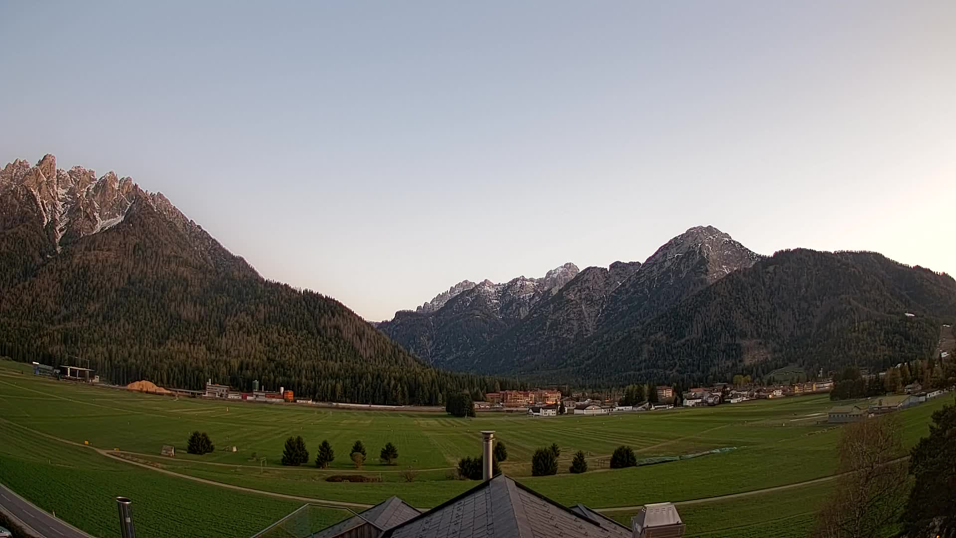 Webcam Toblach Dolomiten – Blick vom Hotel Rosengarten