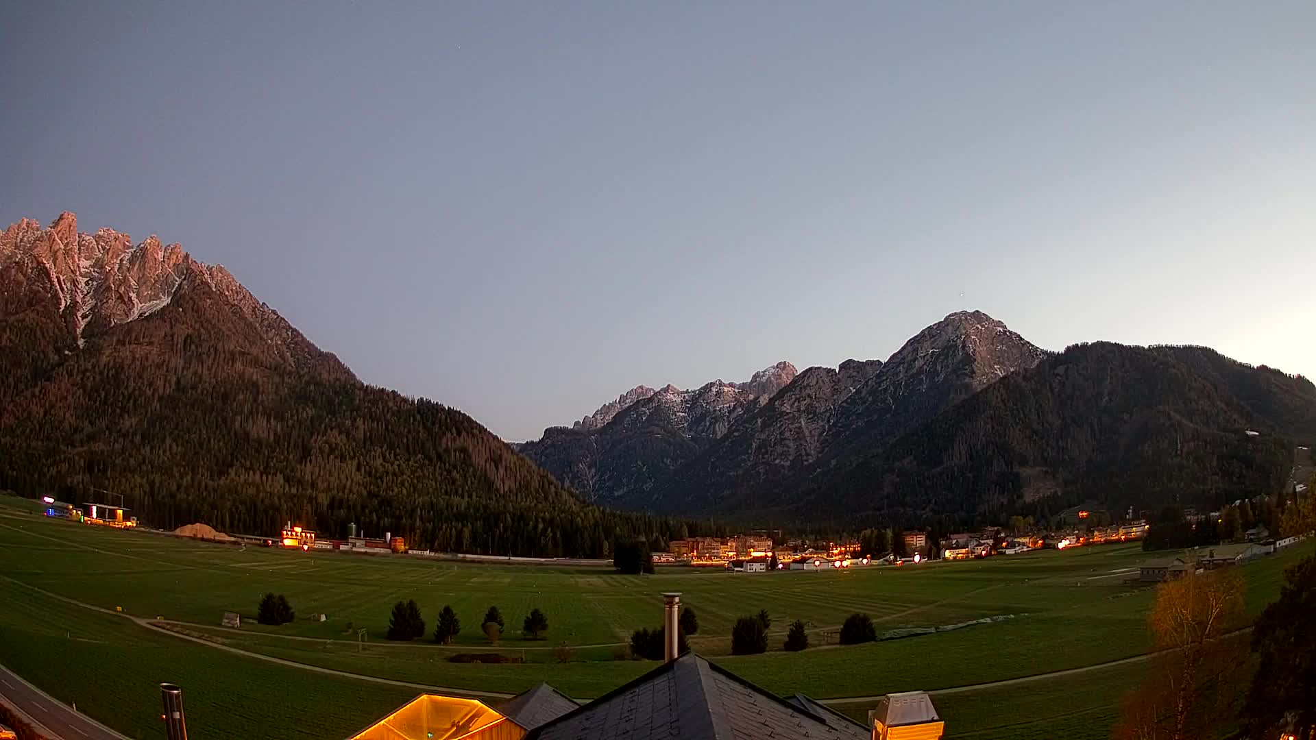 Webcam Toblach Dolomiten – Blick vom Hotel Rosengarten