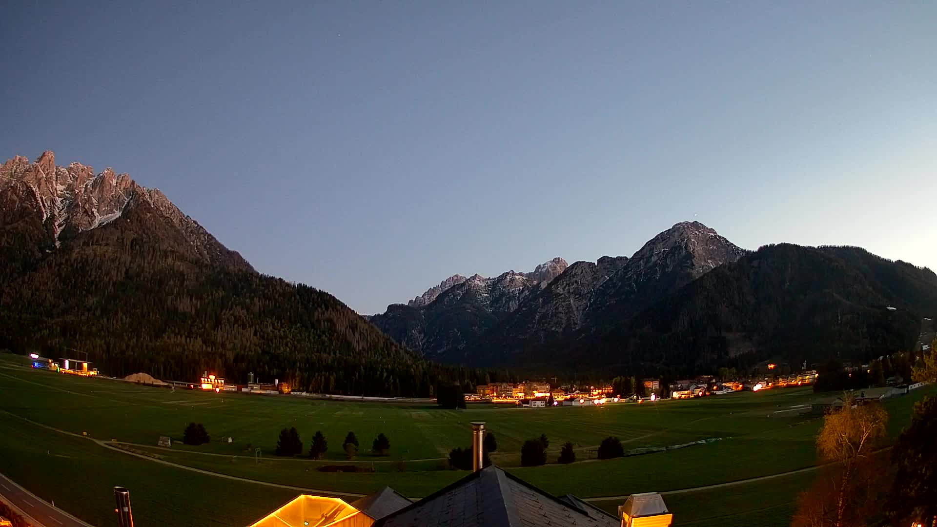 Webcam Toblach Dolomites – Vue depuis l’Hôtel Rosengarten
