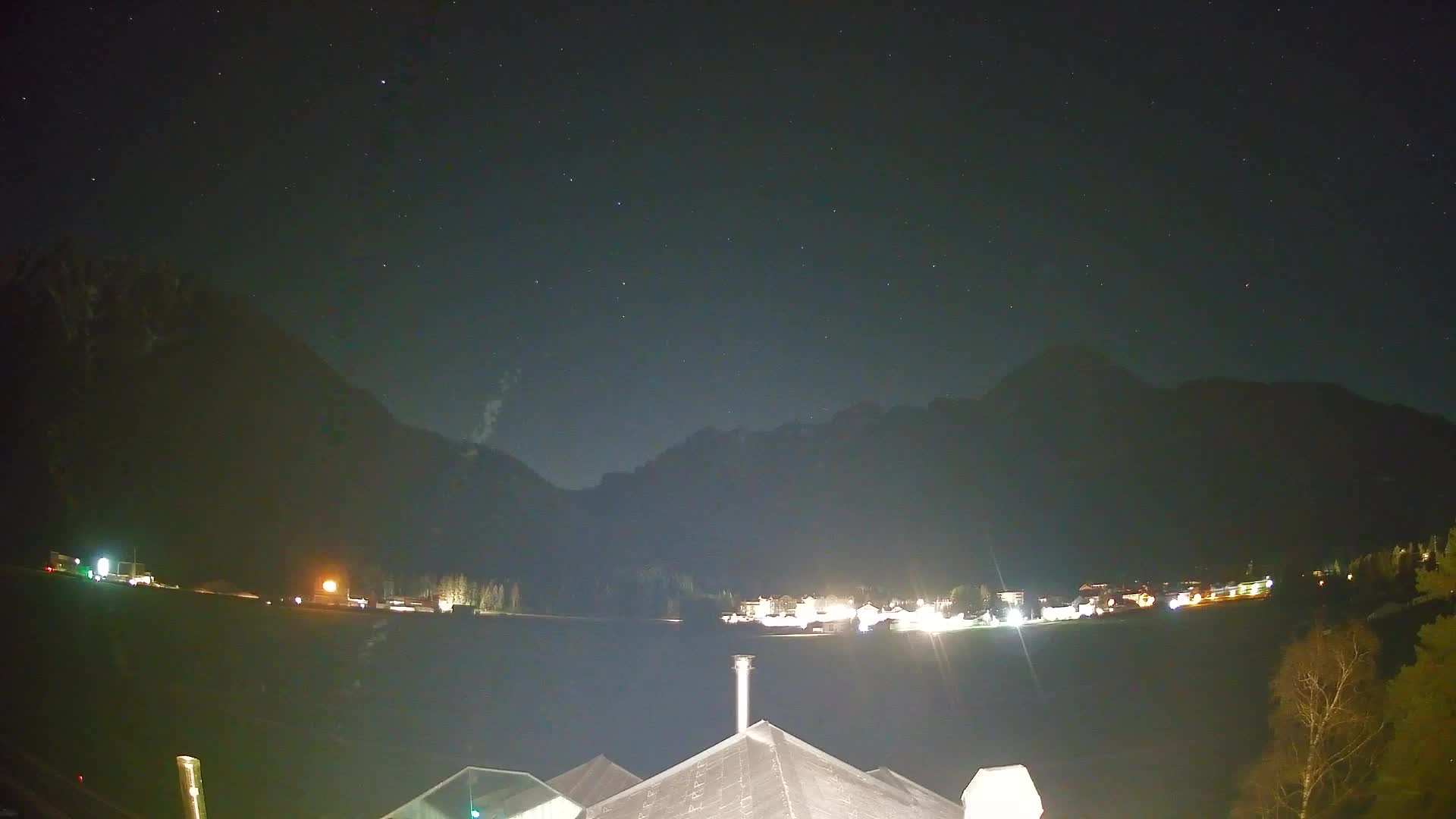 Spletna kamera Toblach Dolomiti – Pogled iz hotela Rosengarten