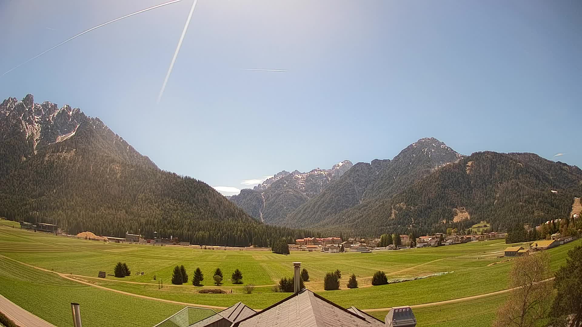 Webcam Dobbiaco Dolomiti – Vista dall’Hotel Rosengarten