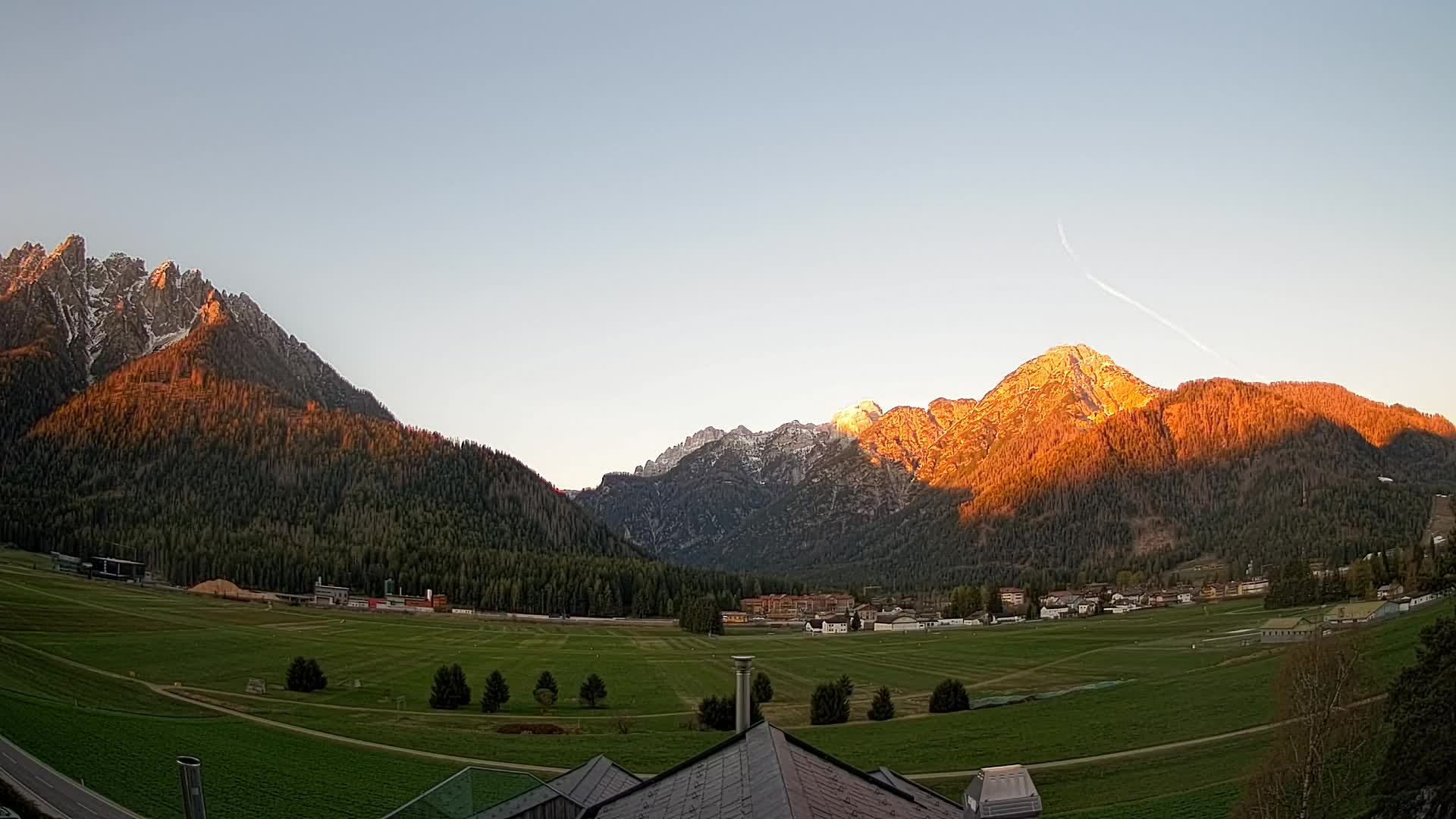 Webcam Toblach Dolomiten – Blick vom Hotel Rosengarten
