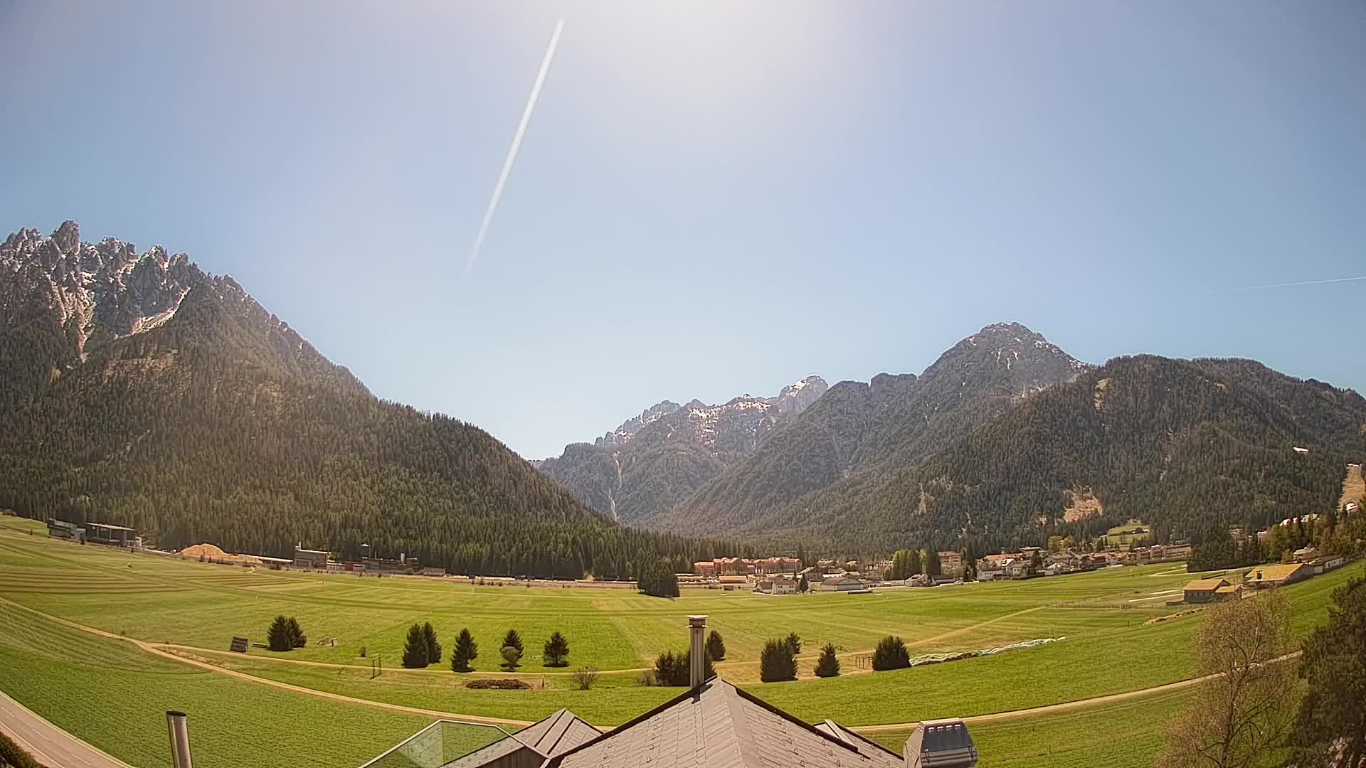 Webcam Dobbiaco Dolomiti – Vista dall’Hotel Rosengarten