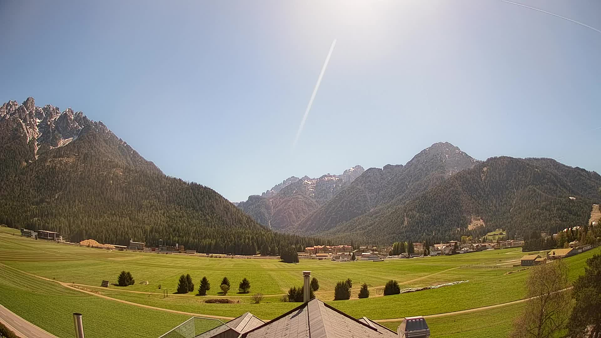 Webcam Dobbiaco Dolomiti – Vista dall’Hotel Rosengarten