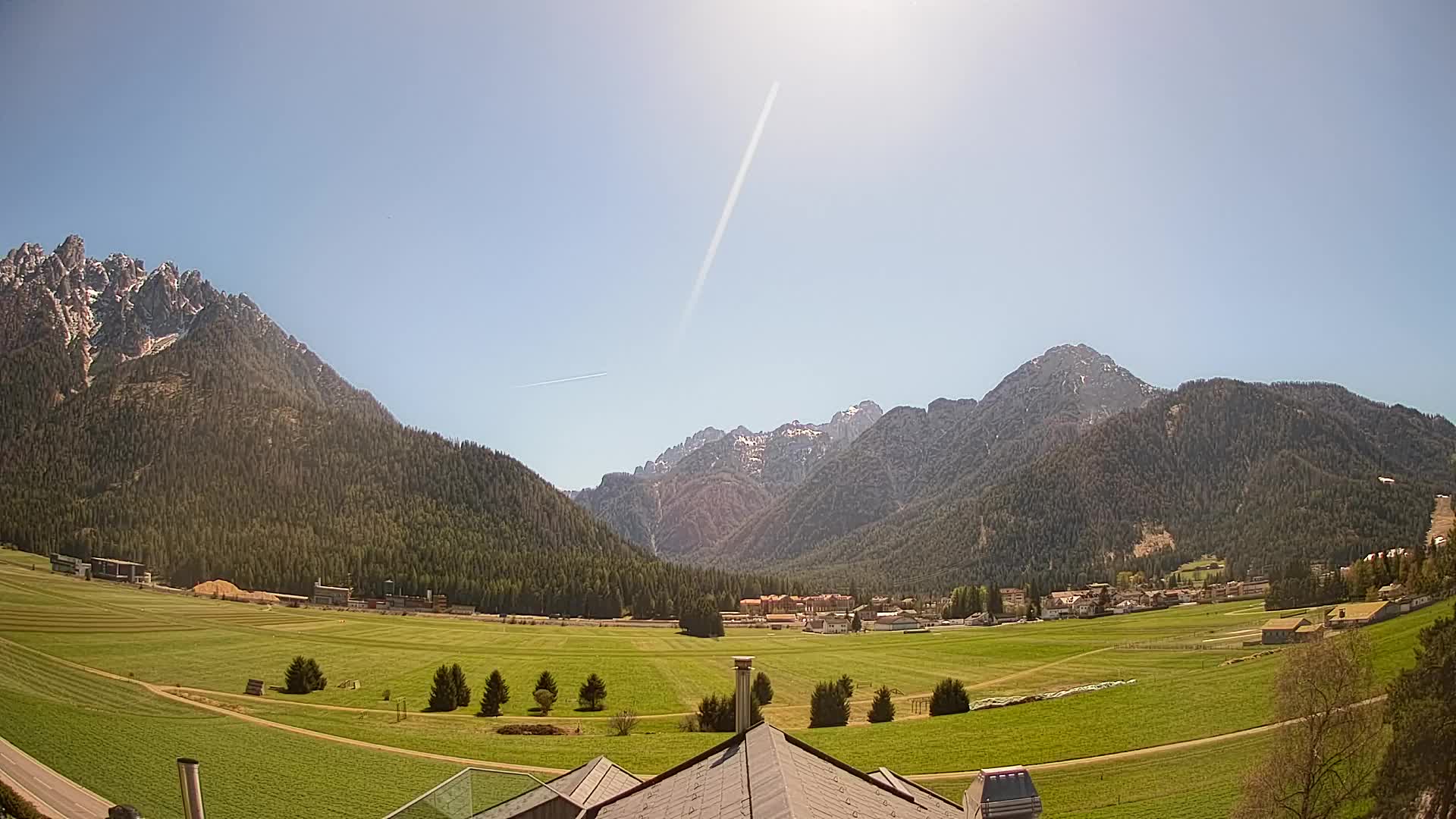 Webcam Dobbiaco Dolomiti – Vista dall’Hotel Rosengarten