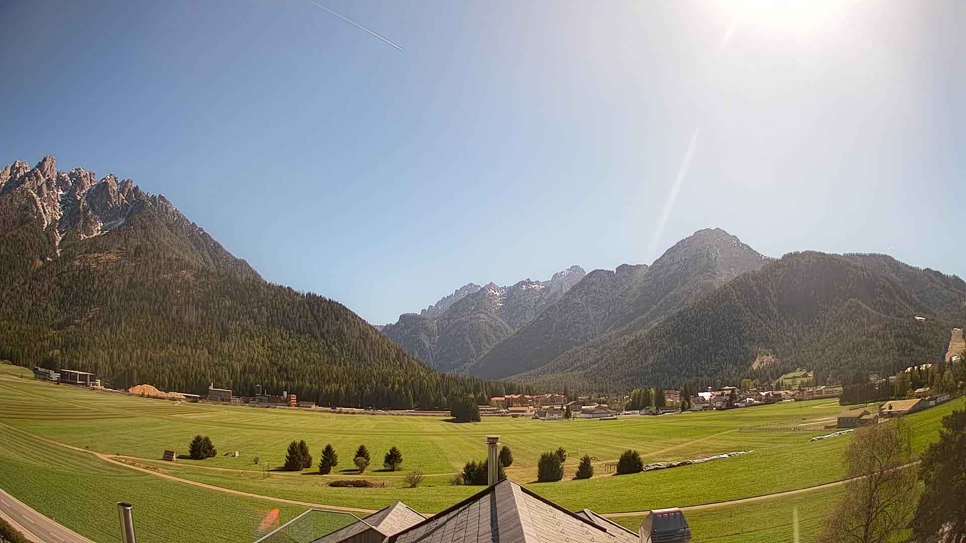 Webcam Dobbiaco Dolomiti – Vista dall’Hotel Rosengarten