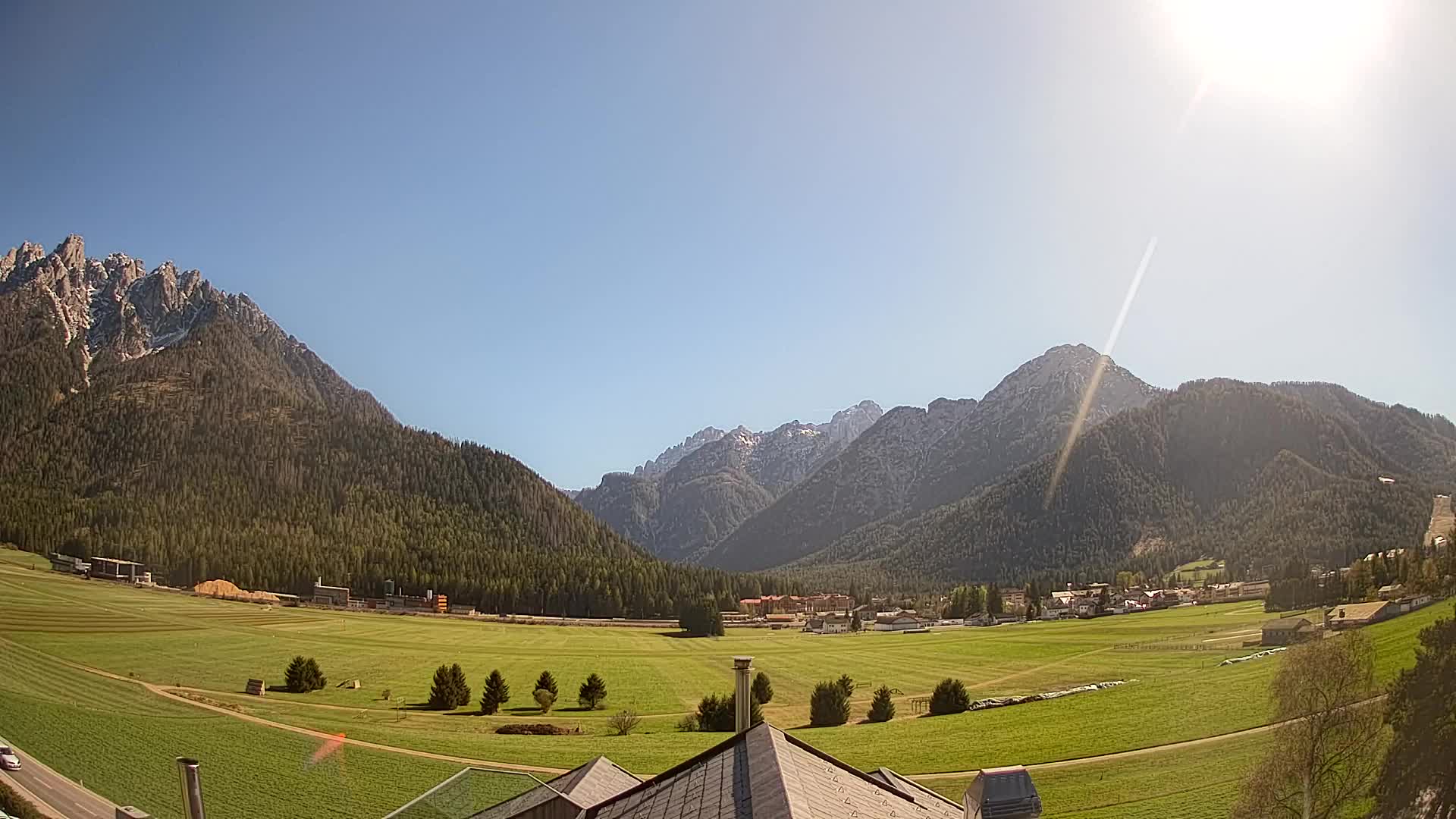 Webcam Dobbiaco Dolomiti – Vista dall’Hotel Rosengarten