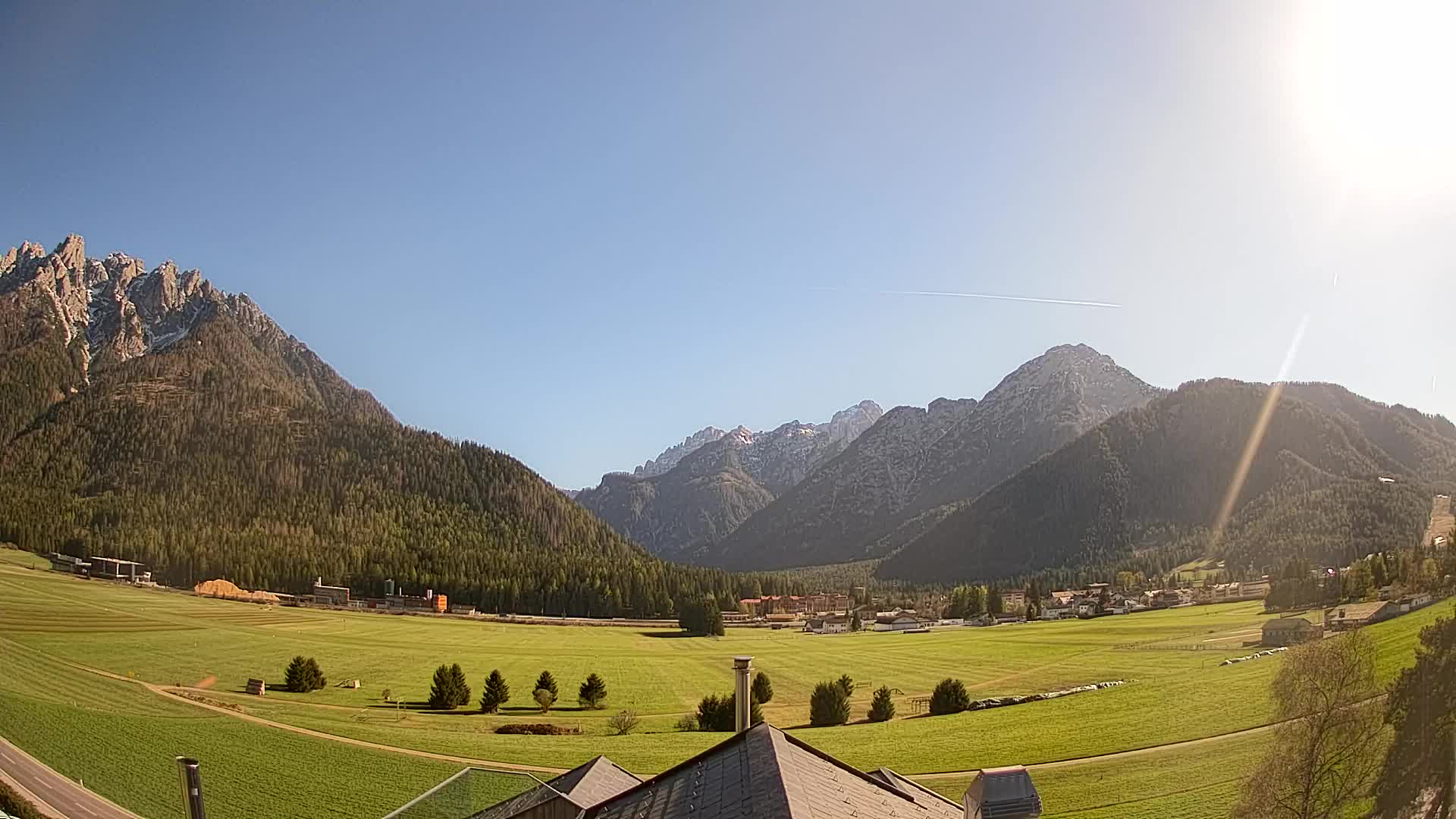 Webcam Toblach Dolomites – Vue depuis l’Hôtel Rosengarten