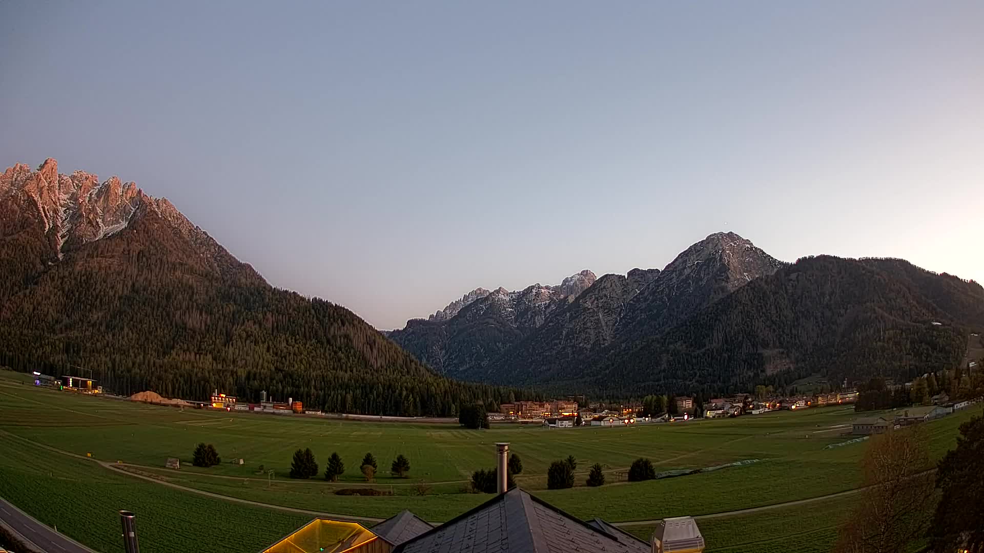 Webcam Toblach Dolomites – Vue depuis l’Hôtel Rosengarten