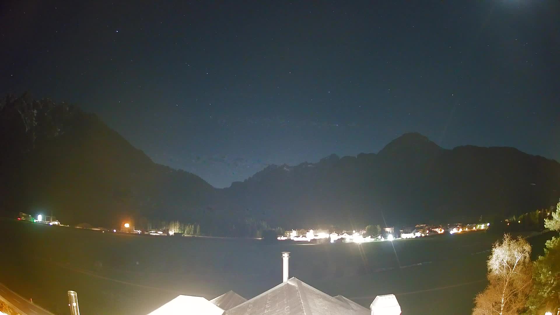 Webcam Toblach Dolomites – View from Hotel Rosengarten