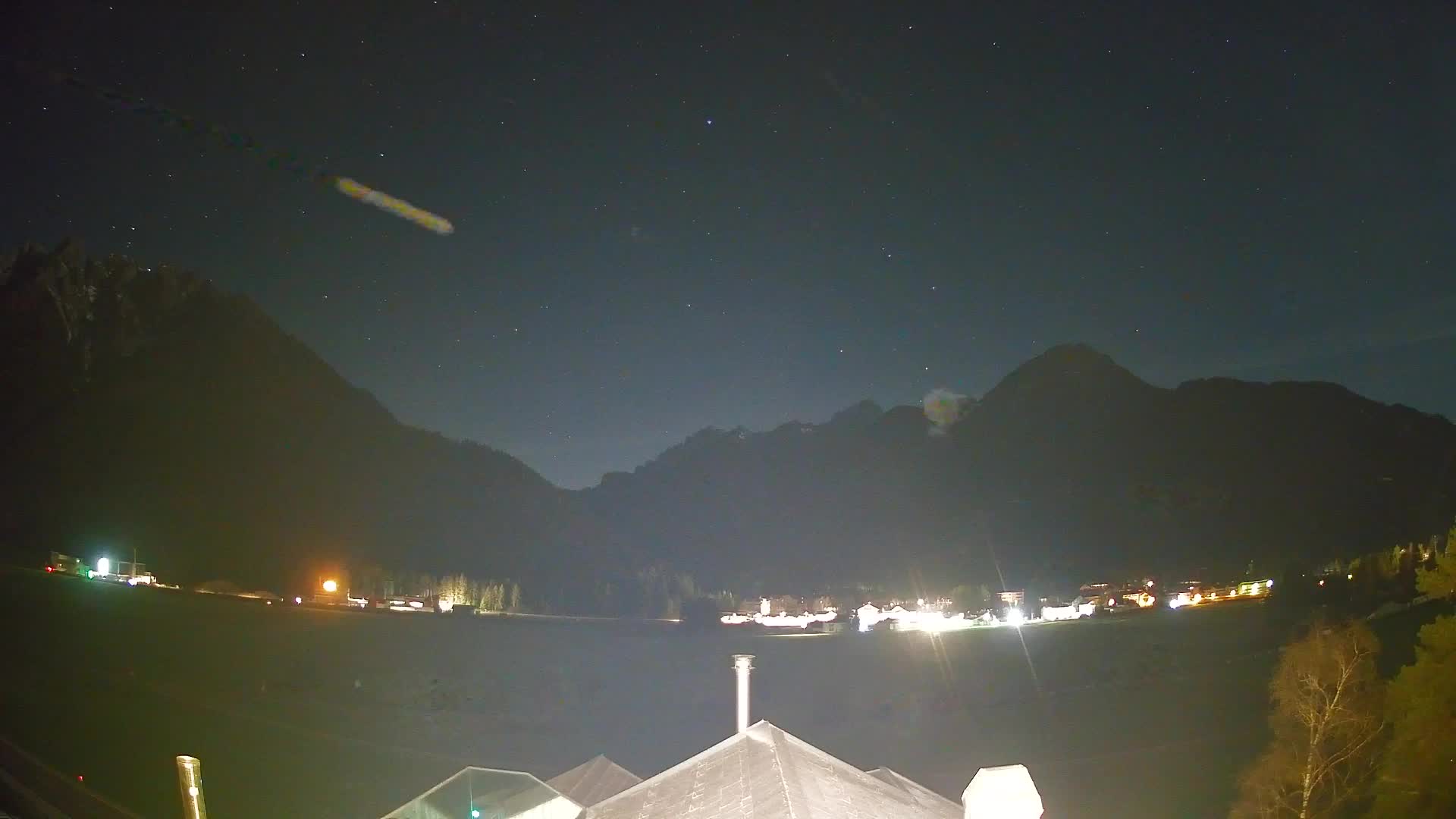 Webcam Toblach Dolomites – View from Hotel Rosengarten