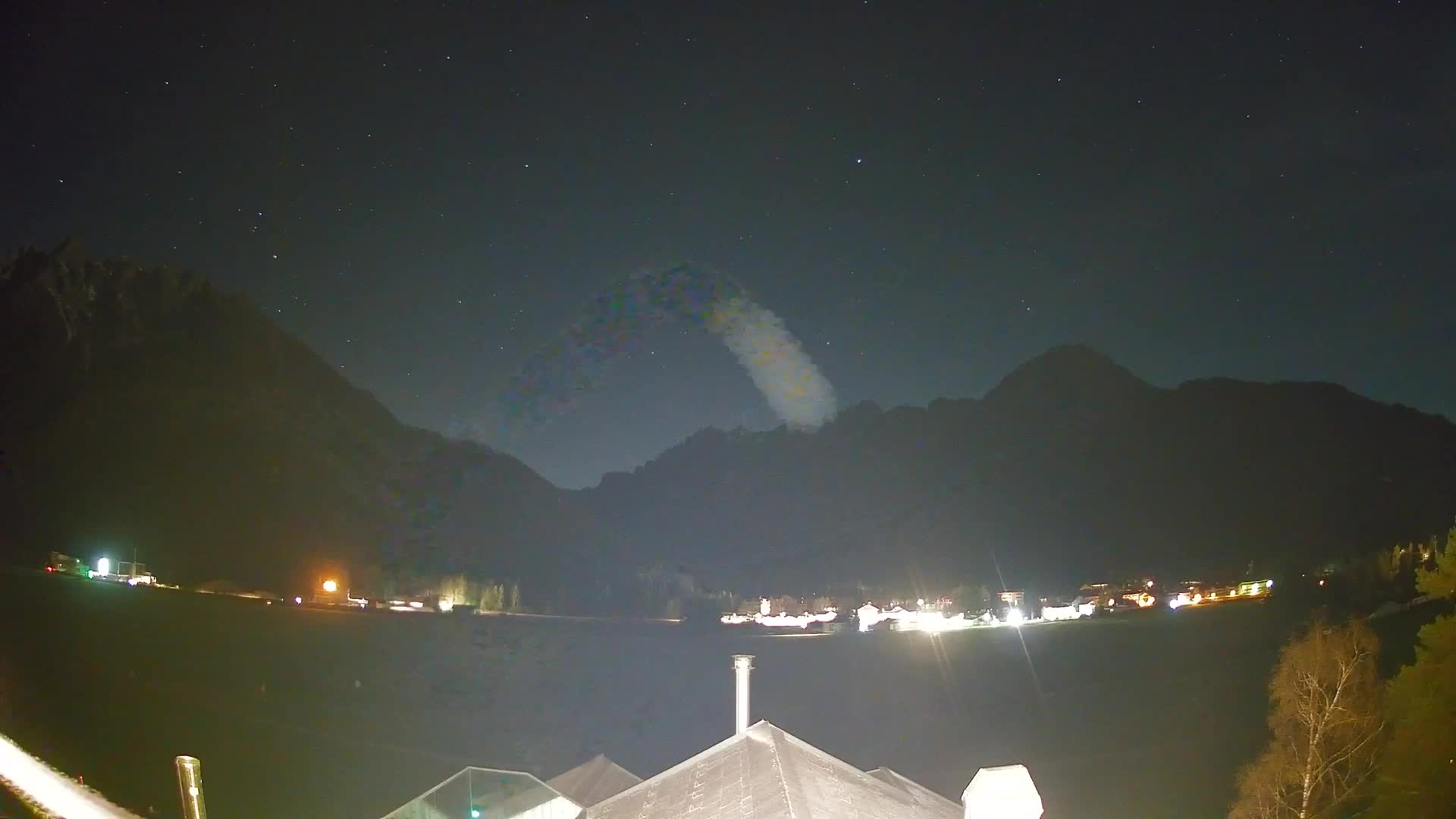 Web kamera Toblach Dolomiti – Pogled s Hotela Rosengarten