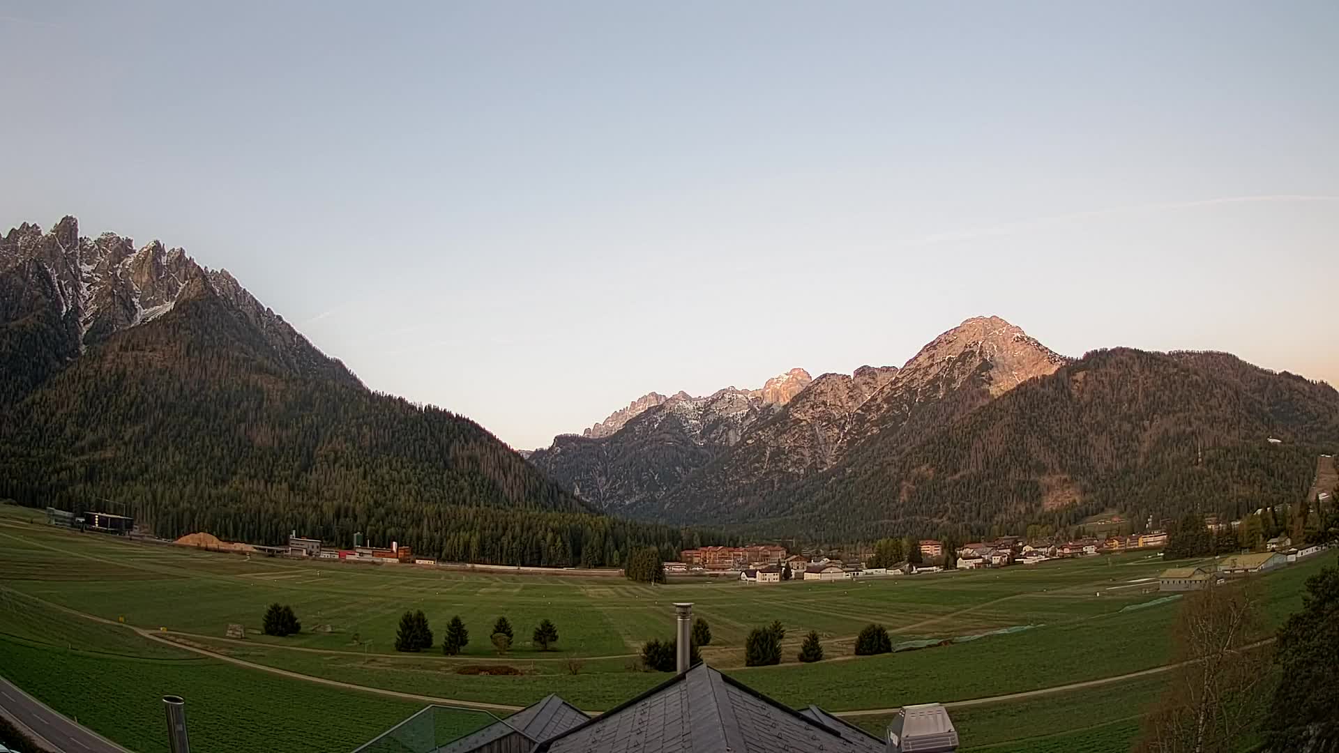 Webcam Toblach Dolomites – Vue depuis l’Hôtel Rosengarten