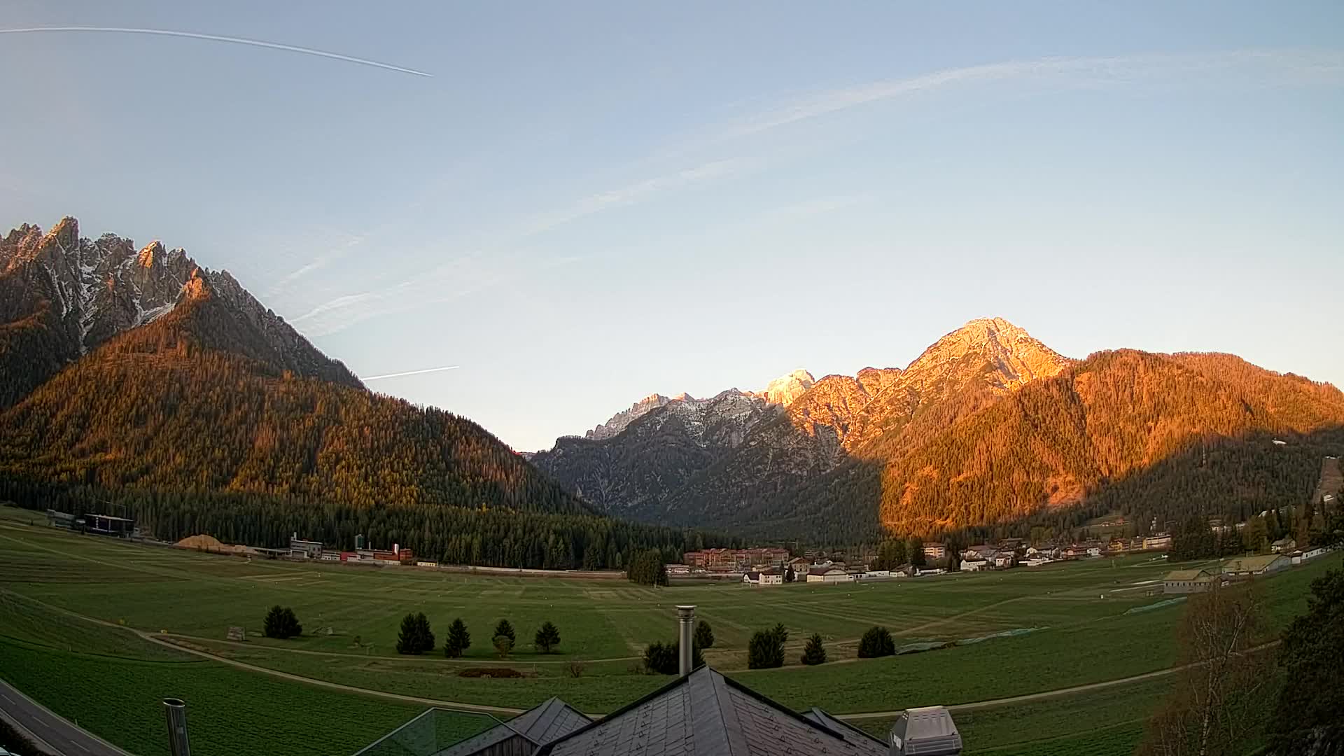 Webcam Toblach Dolomites – Vue depuis l’Hôtel Rosengarten
