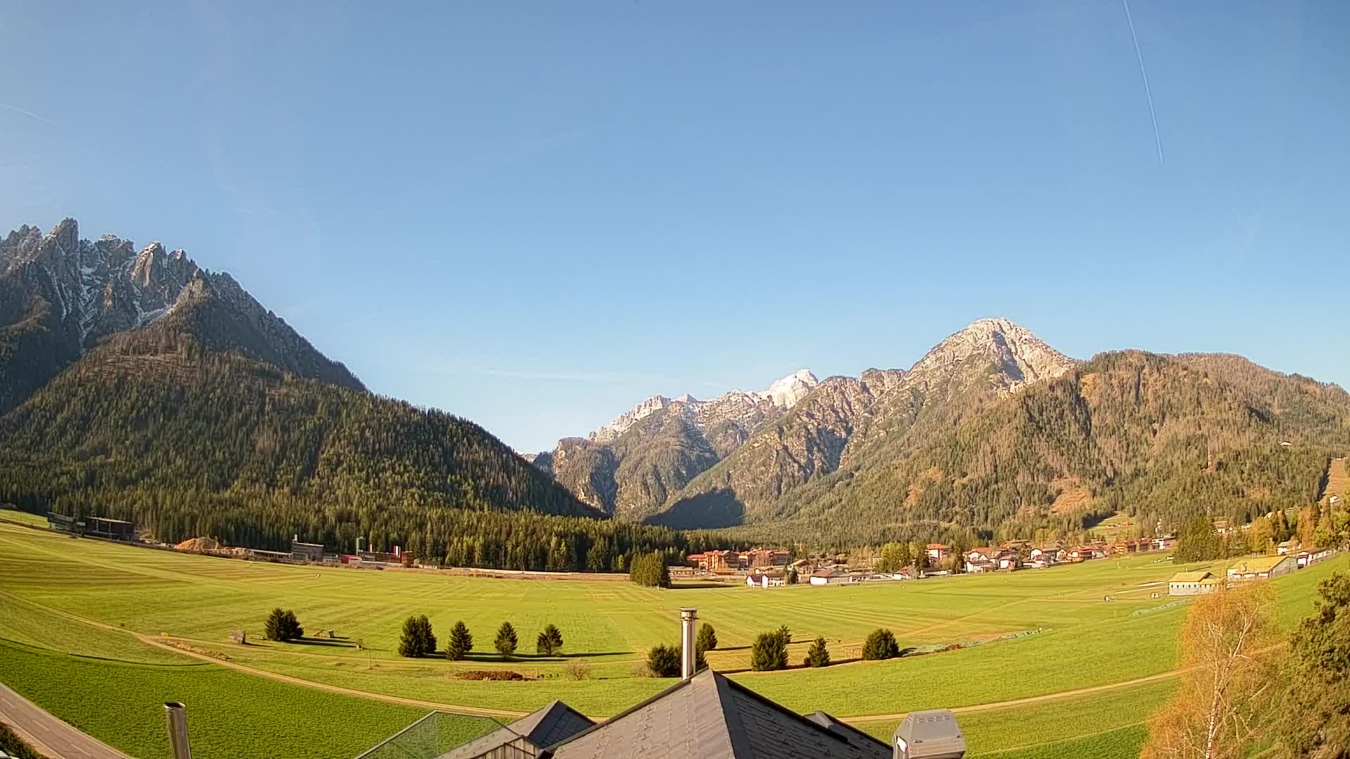 Webcam Toblach Dolomites – Vue depuis l’Hôtel Rosengarten