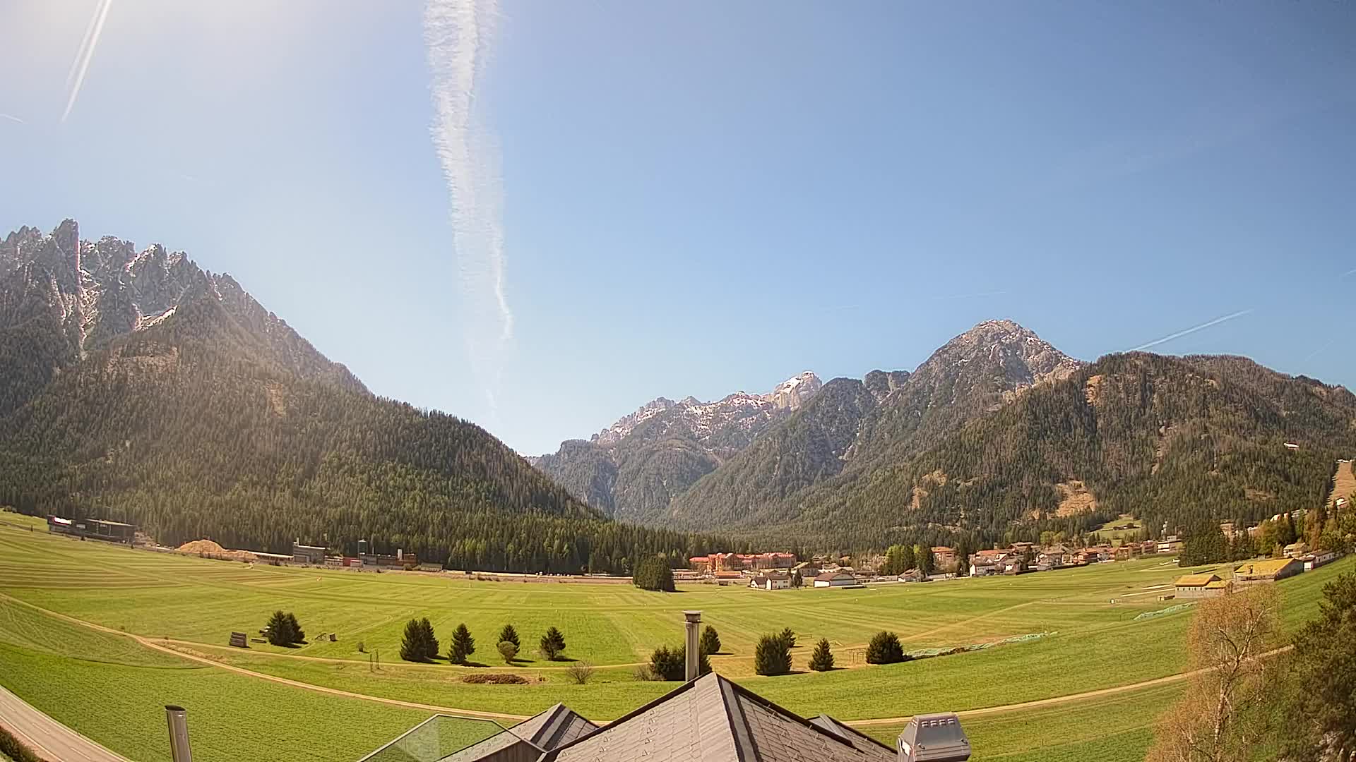 Webcam Toblach Dolomitas – Vista desde el Hotel Rosengarten