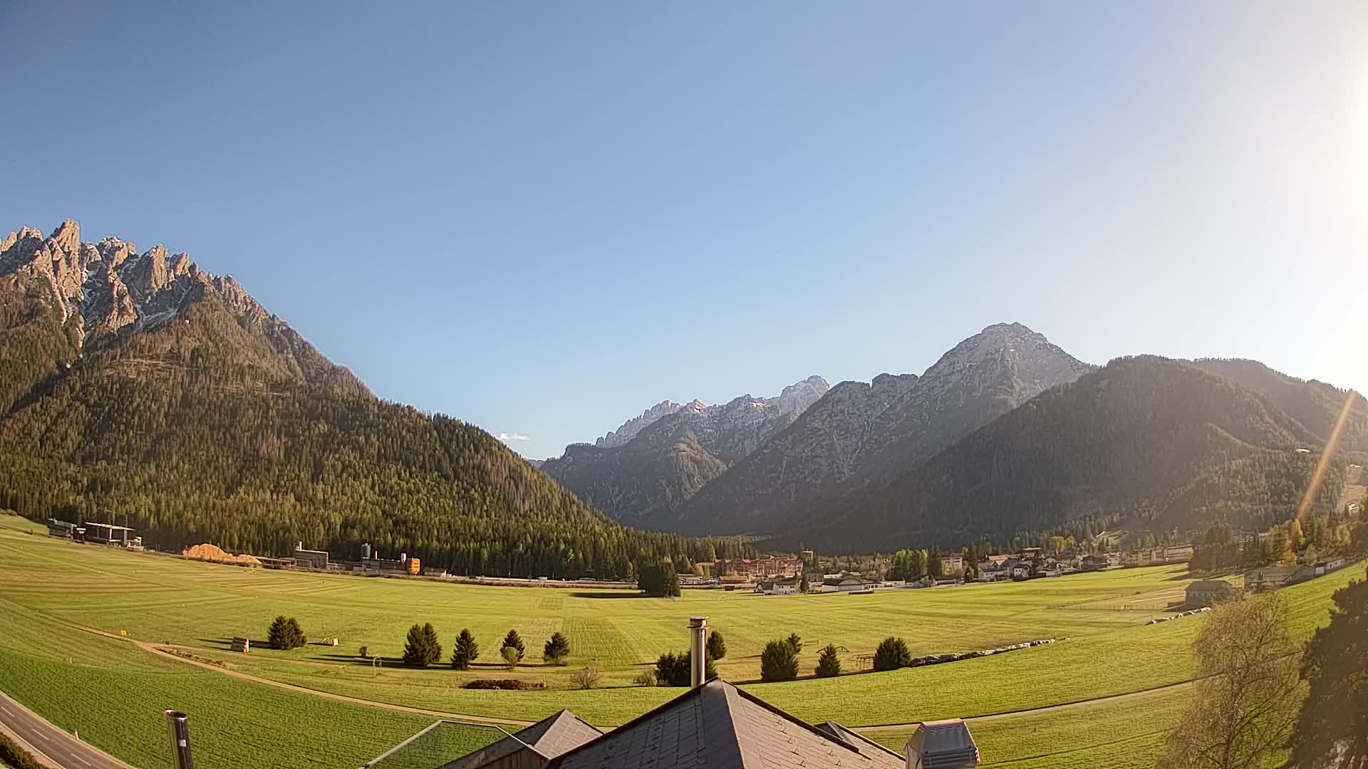 Webcam Toblach Dolomitas – Vista desde el Hotel Rosengarten