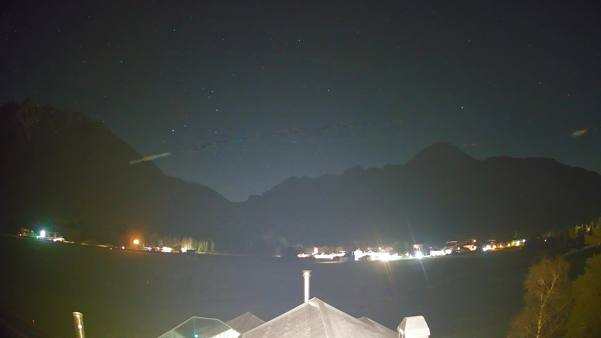 Webcam Toblach Dolomites – View from Hotel Rosengarten
