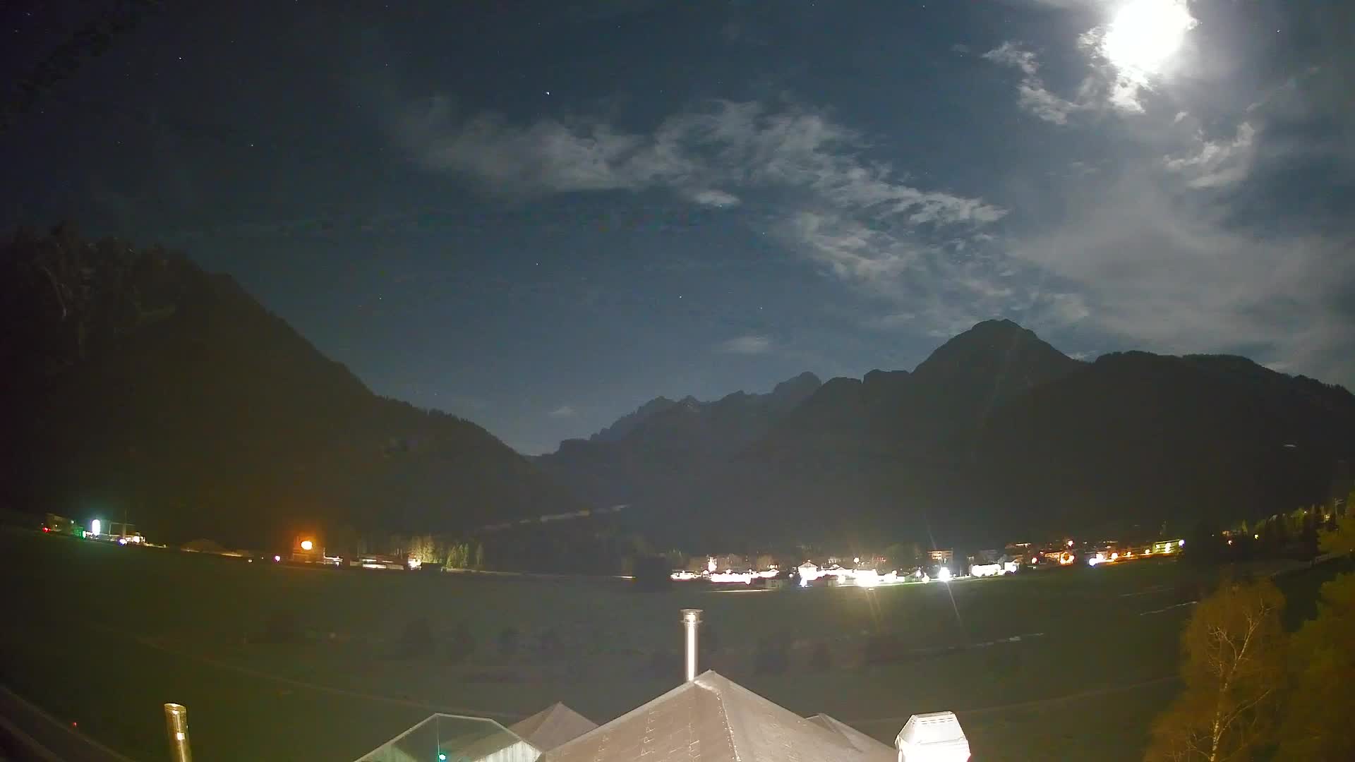 Webcam Toblach Dolomitas – Vista desde el Hotel Rosengarten