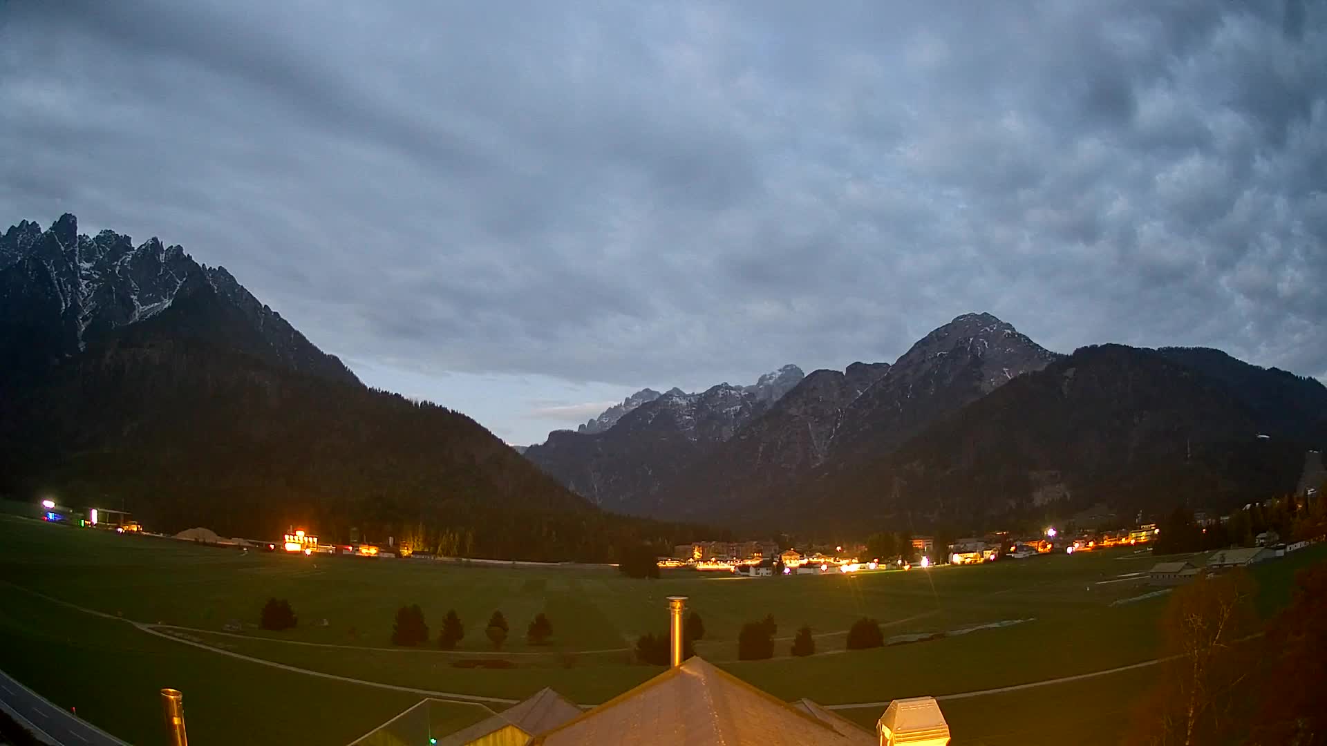 Webcam Toblach Dolomiten – Blick vom Hotel Rosengarten