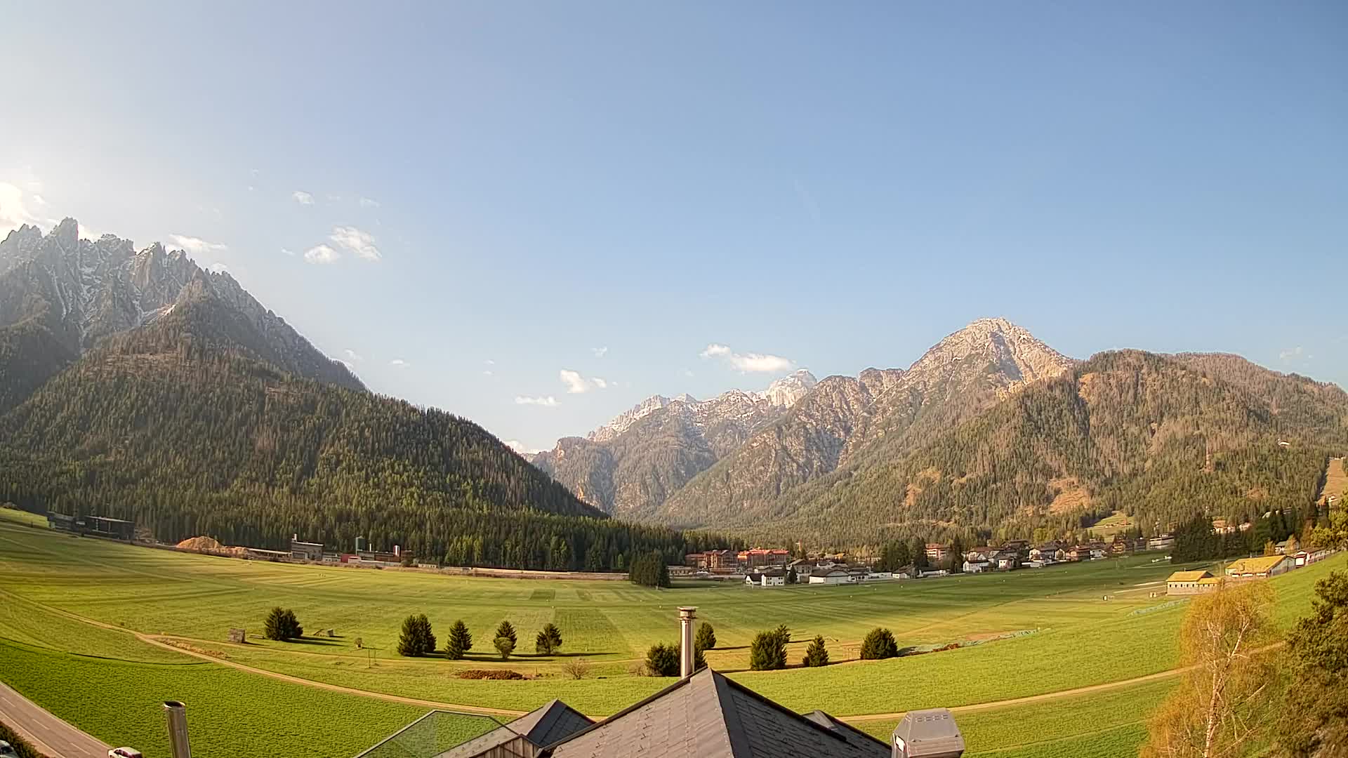 Webcam Toblach Dolomites – Vue depuis l’Hôtel Rosengarten