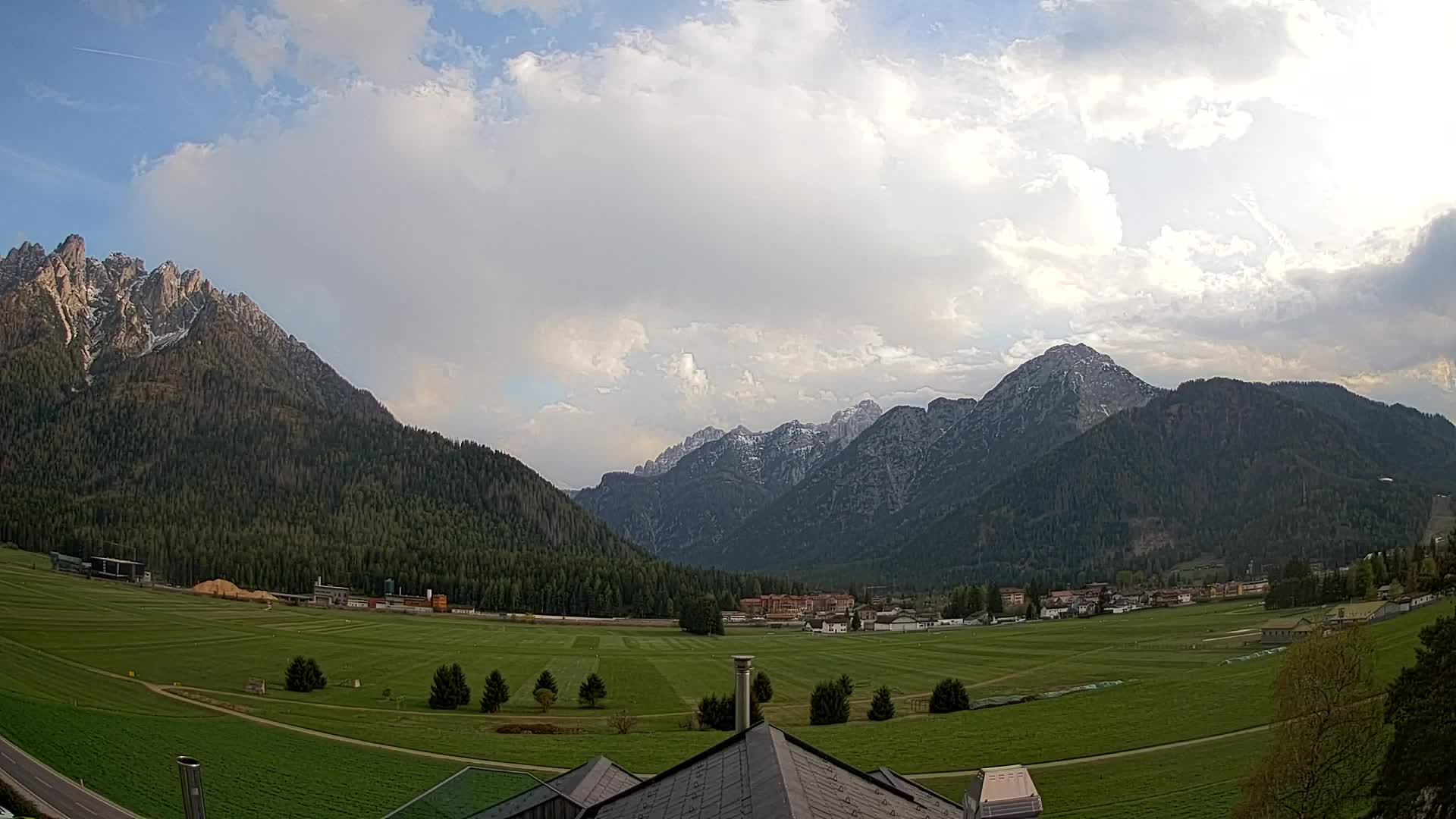 Webcam Toblach Dolomiten – Blick vom Hotel Rosengarten