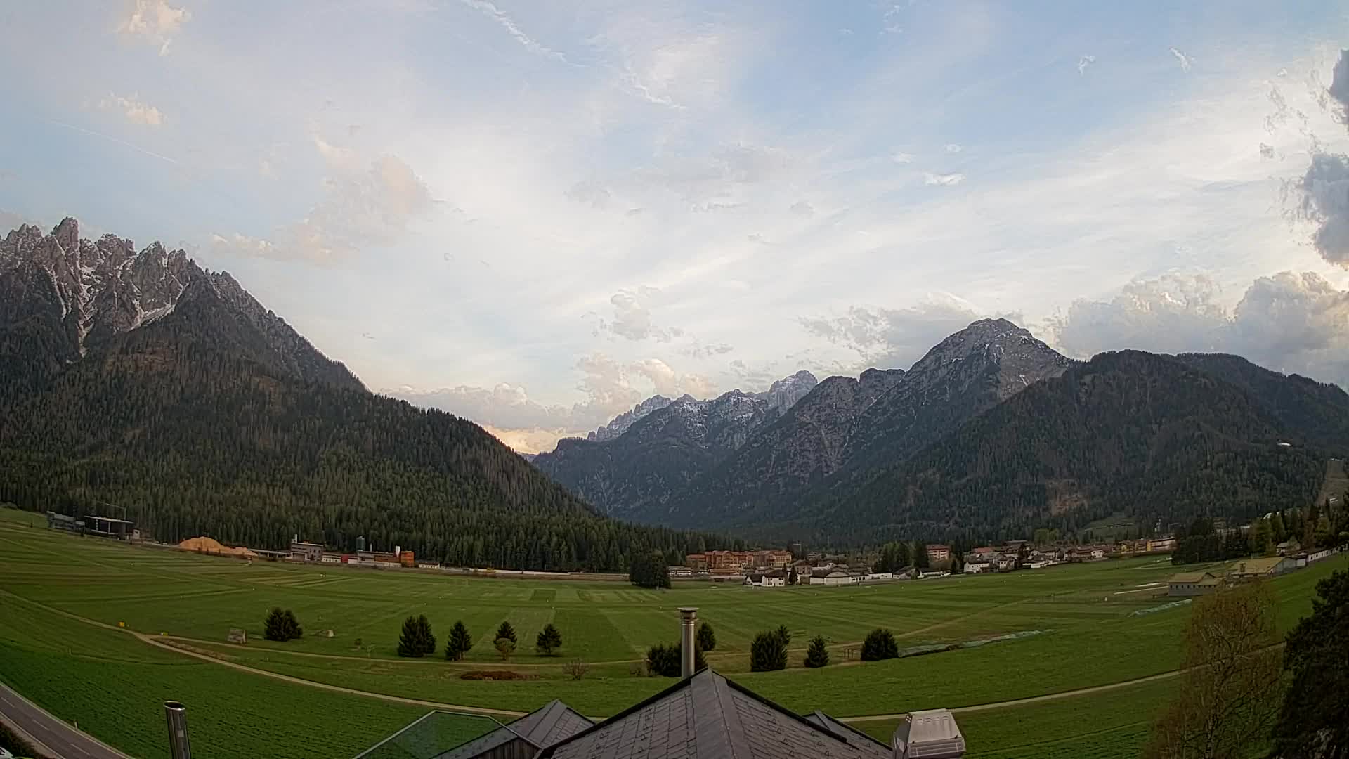 Webcam Toblach Dolomites – Vue depuis l’Hôtel Rosengarten